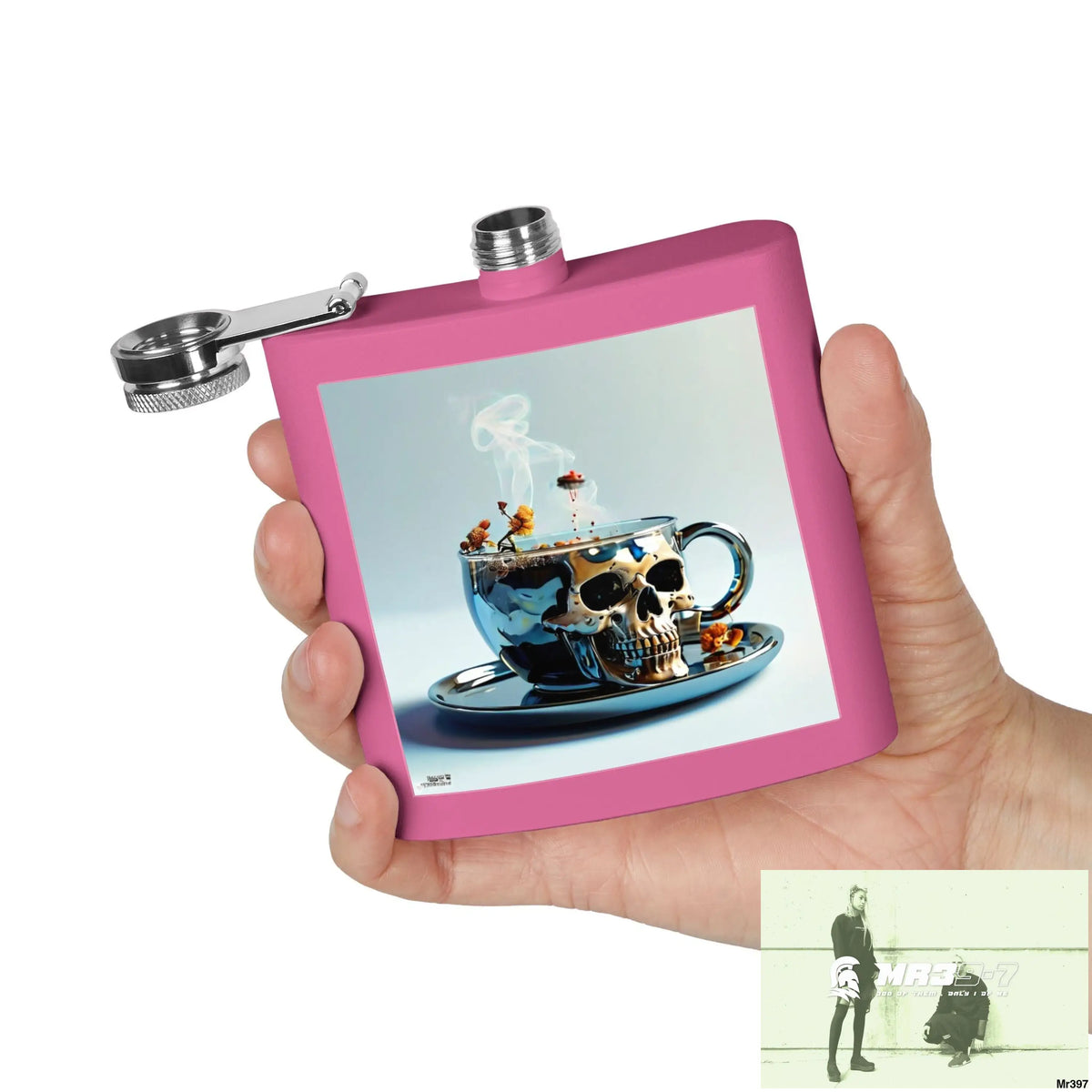 Cyanide Tea December 2013 He’s Undercover SAS no 11 Stylish Stainless Steel Flask for Tea/ Coffee Lovers - 6oz