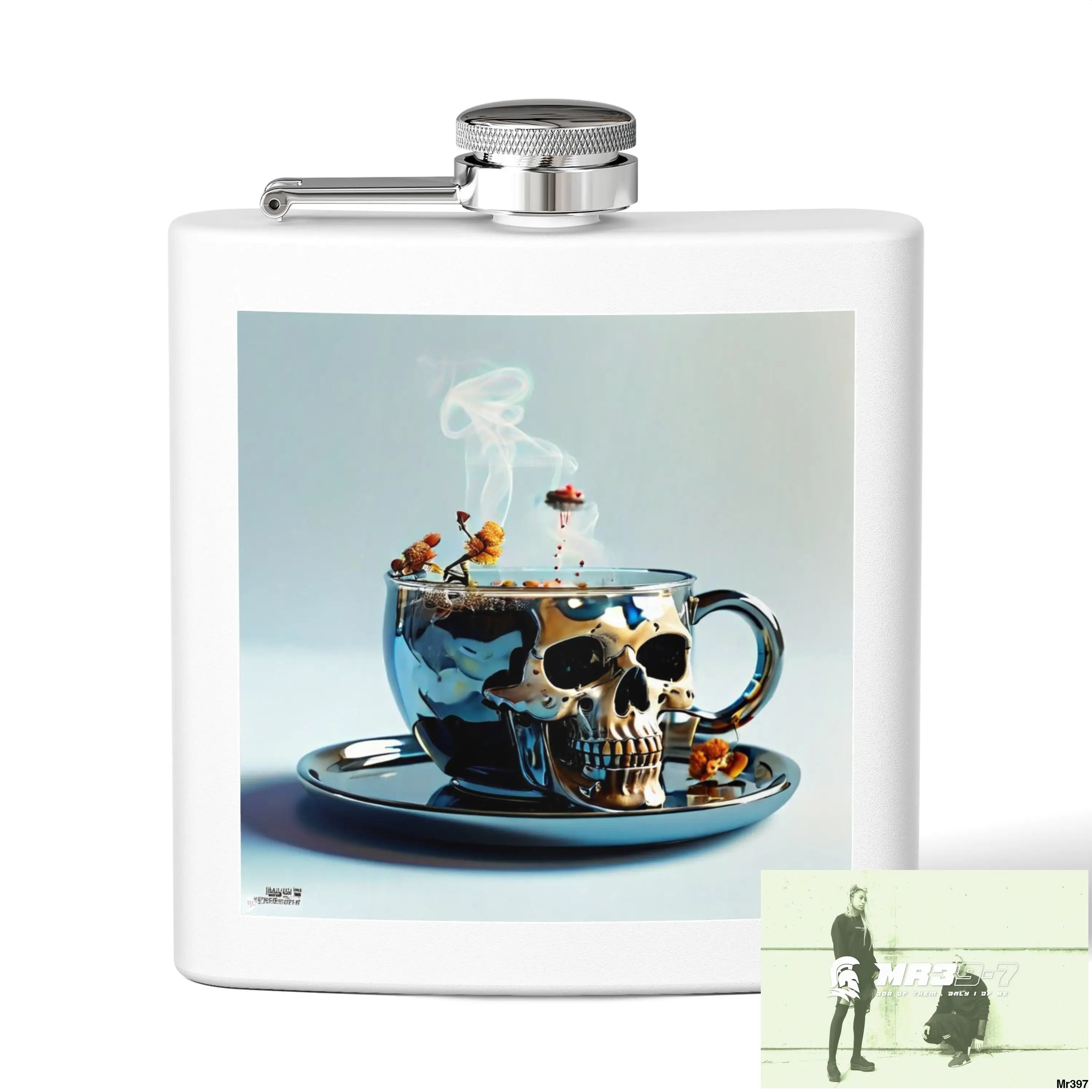 Cyanide Tea December 2013 He’s Undercover SAS no 11 Stylish Stainless Steel Flask for Tea/ Coffee Lovers - 6oz