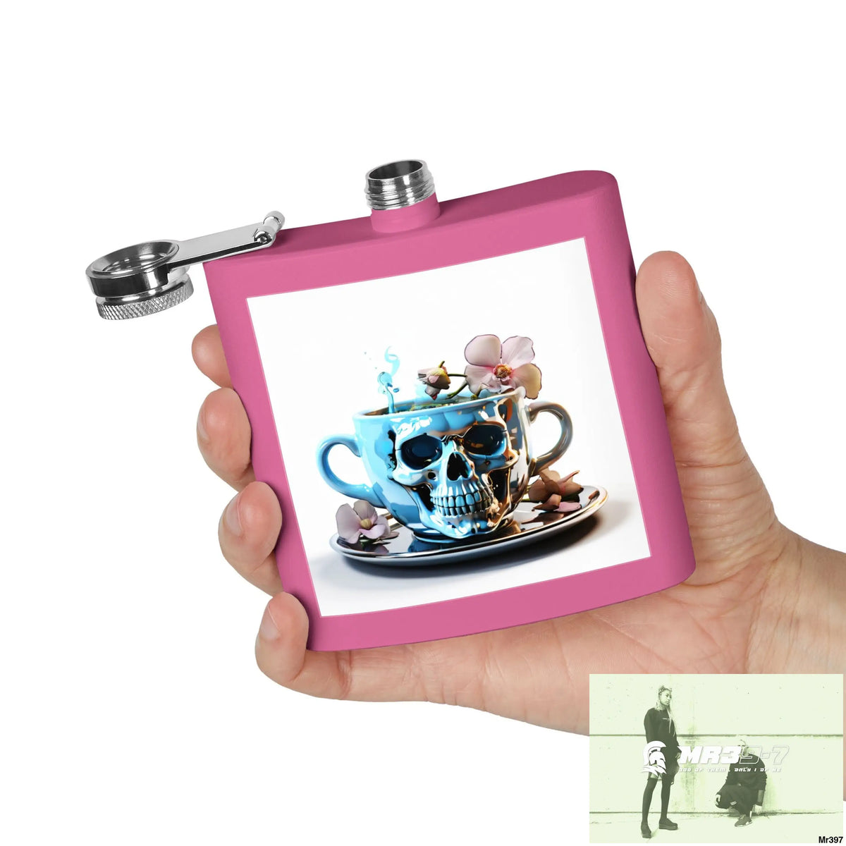 Cyanide Tea December 2013 He’s Undercover SAS no 12 Stylish Stainless Steel Flask for Tea/ Coffee Lovers - 6oz