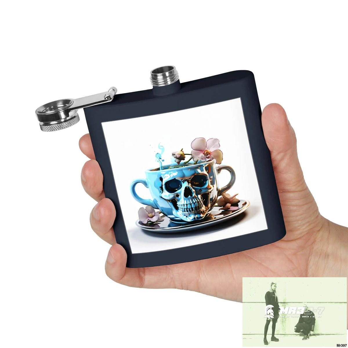 Cyanide Tea December 2013 He’s Undercover SAS no 12 Stylish Stainless Steel Flask for Tea/ Coffee Lovers - 6oz