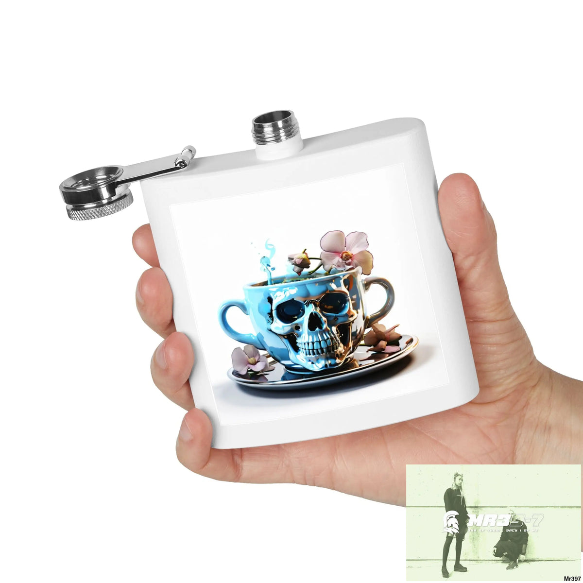 Cyanide Tea December 2013 He’s Undercover SAS no 12 Stylish Stainless Steel Flask for Tea/ Coffee Lovers - 6oz