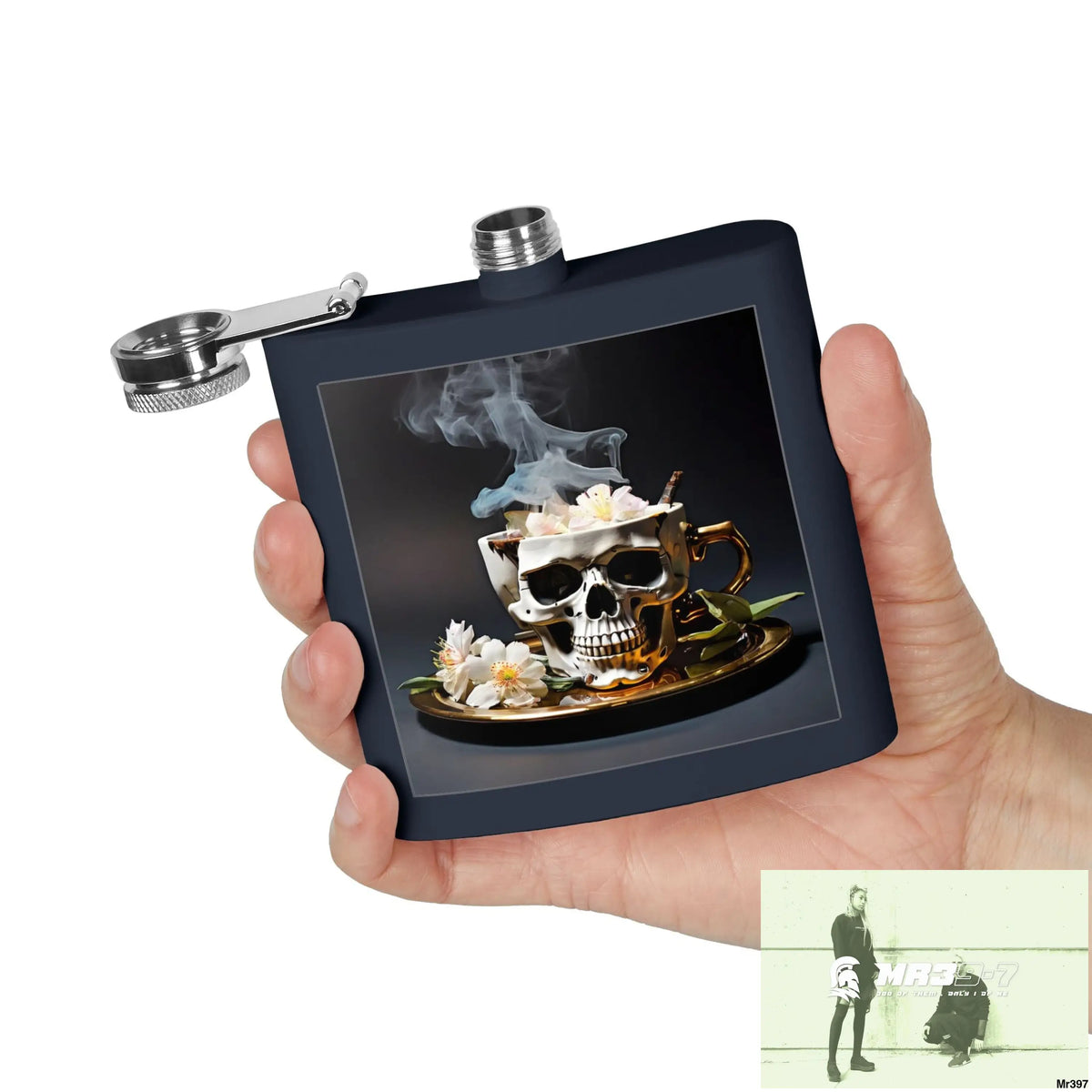 Cyanide Tea December 2013 He’s Undercover SAS no 13 Stylish Stainless Steel Flask for Tea/ Coffee Lovers - 6oz