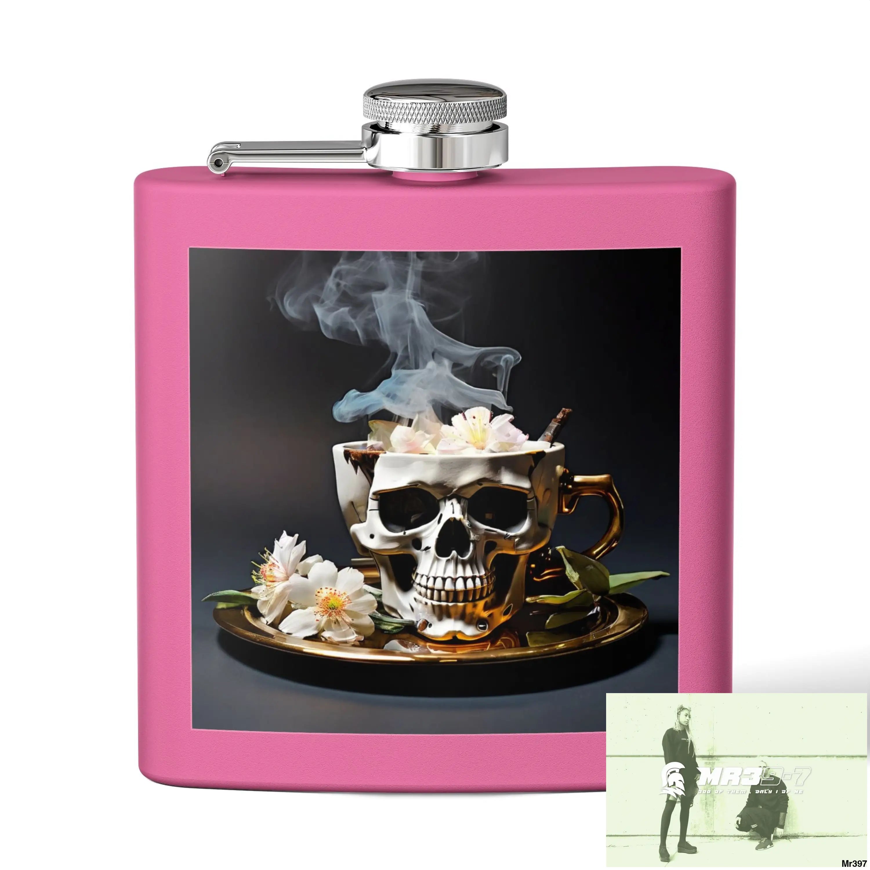 Cyanide Tea December 2013 He’s Undercover SAS no 13 Stylish Stainless Steel Flask for Tea/ Coffee Lovers - 6oz