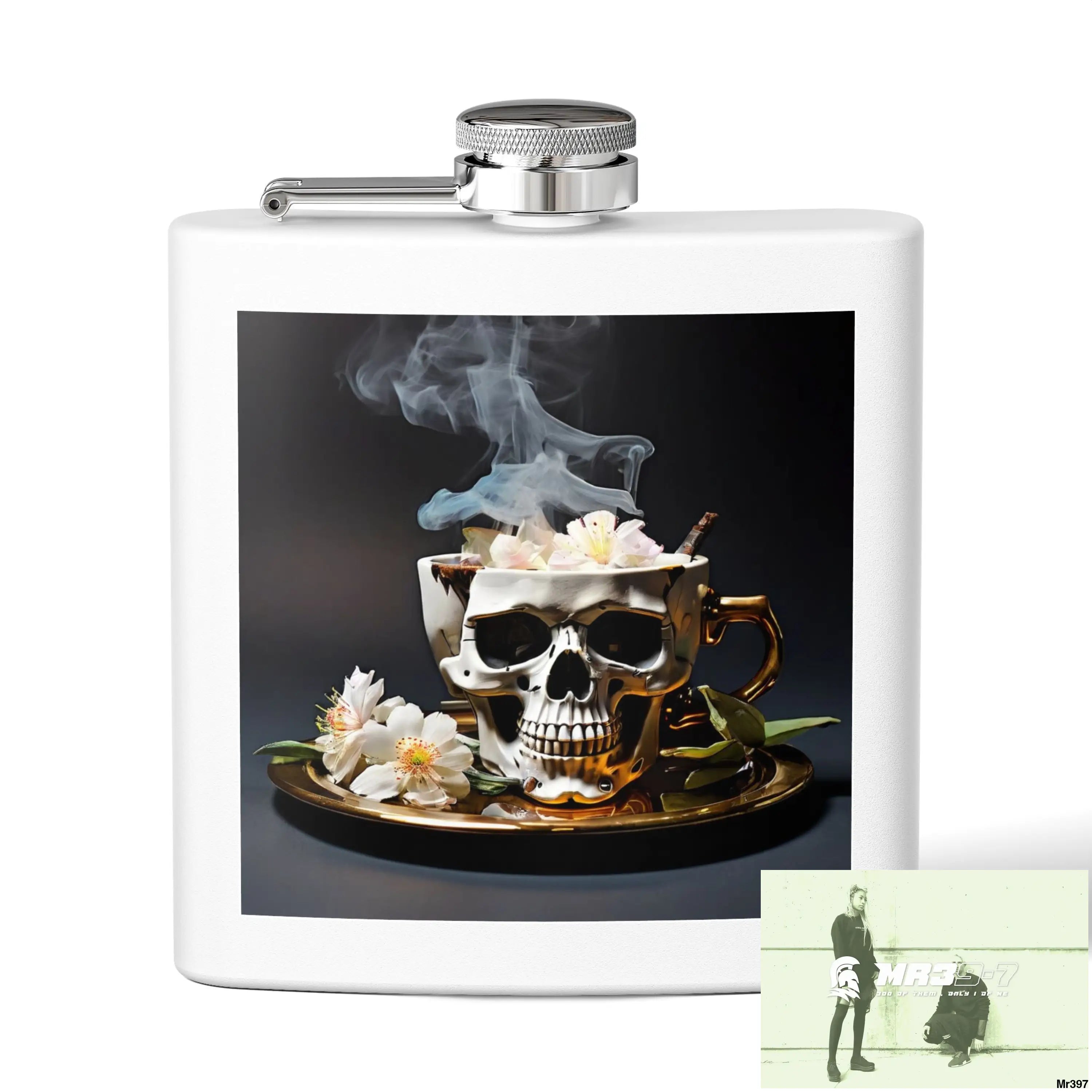 Cyanide Tea December 2013 He’s Undercover SAS no 13 Stylish Stainless Steel Flask for Tea/ Coffee Lovers - 6oz