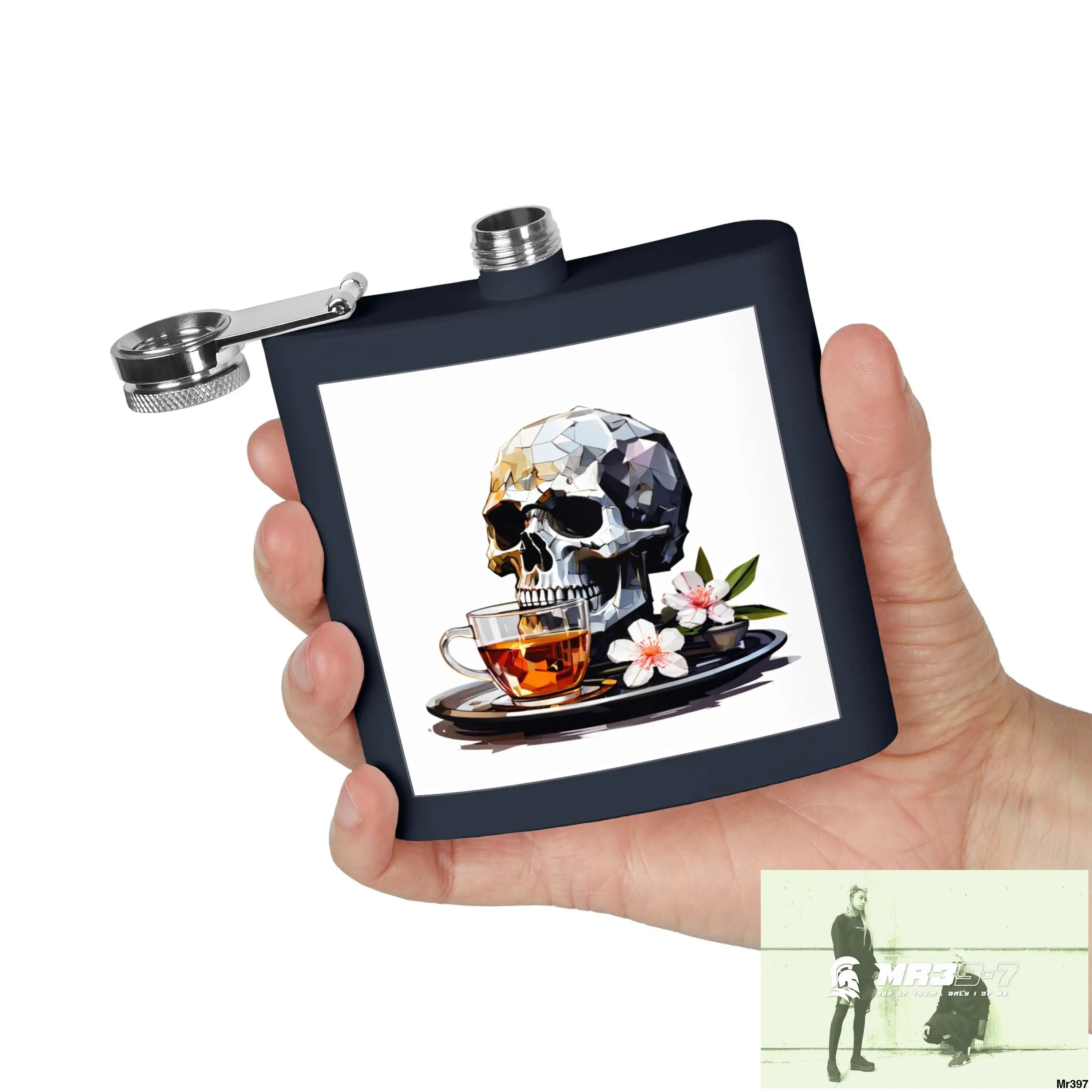 Cyanide Tea December 2013 He’s Undercover SAS no 14 Stylish Stainless Steel Flask for Tea/ Coffee Lovers - 6oz