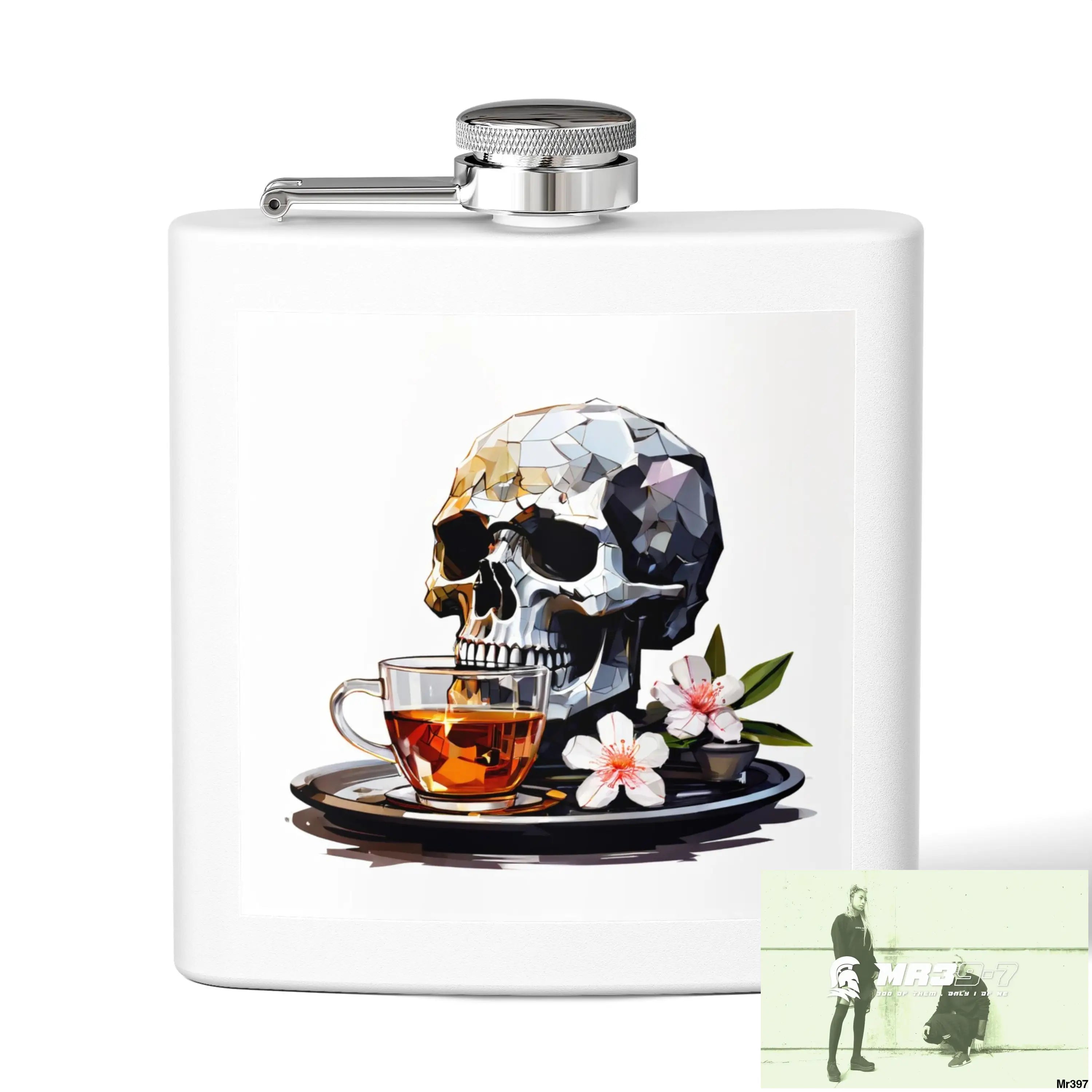 Cyanide Tea December 2013 He’s Undercover SAS no 14 Stylish Stainless Steel Flask for Tea/ Coffee Lovers - 6oz