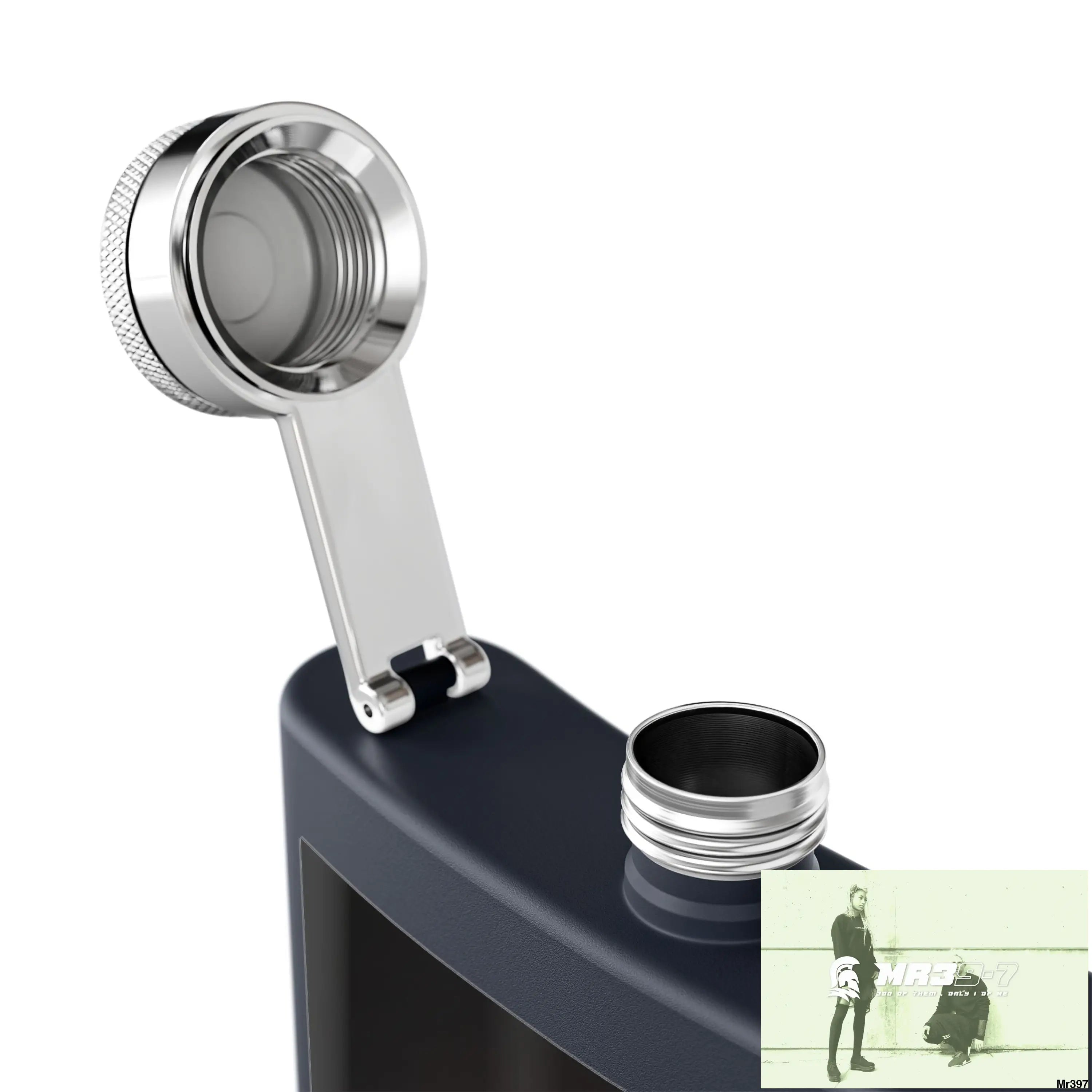 Cyanide Tea December 2013 He’s Undercover SAS no 15 Stylish Stainless Steel Flask for Tea/ Coffee Lovers - 6oz