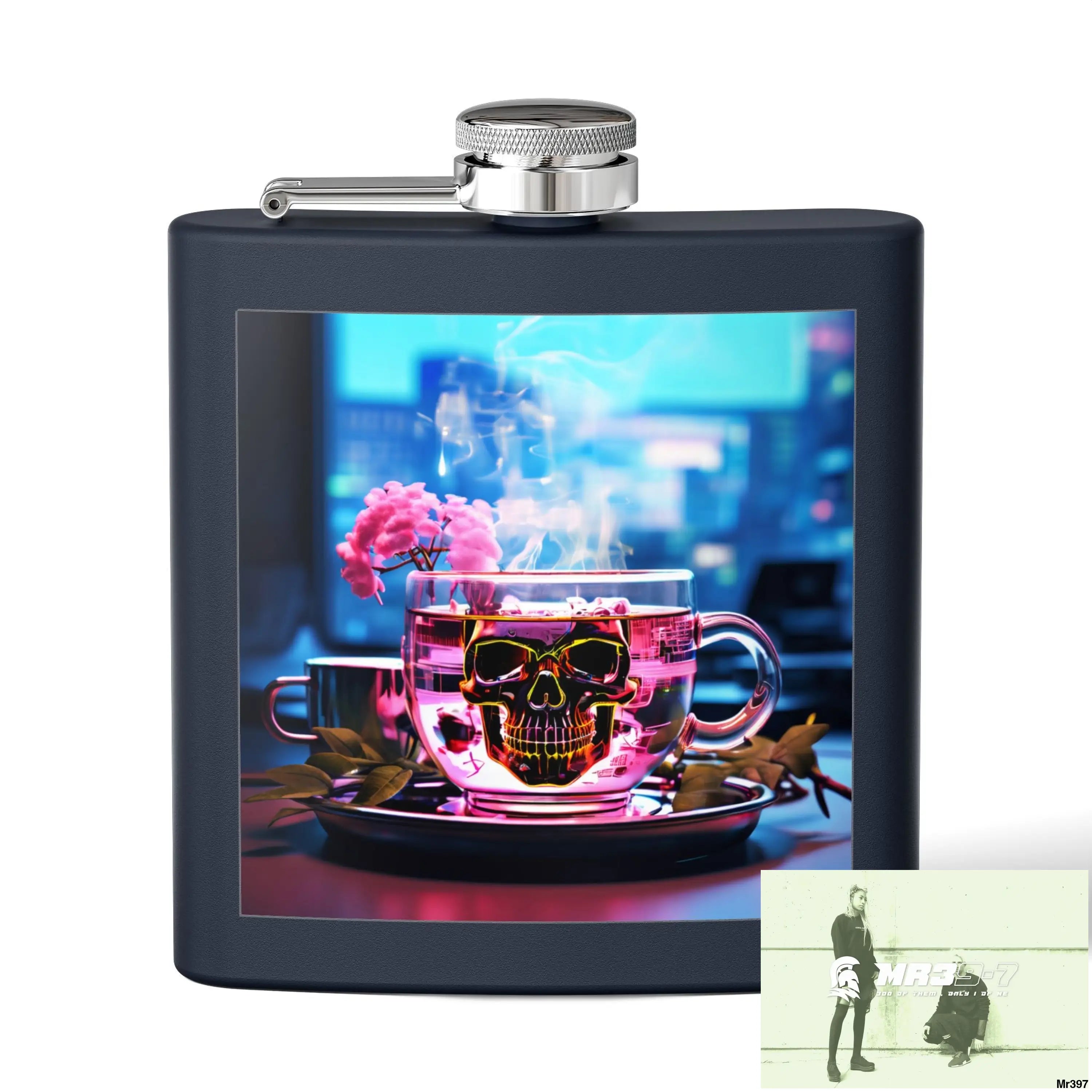 Cyanide Tea December 2013 He’s Undercover SAS no 16 Stylish Stainless Steel Flask for Tea/ Coffee Lovers - 6oz