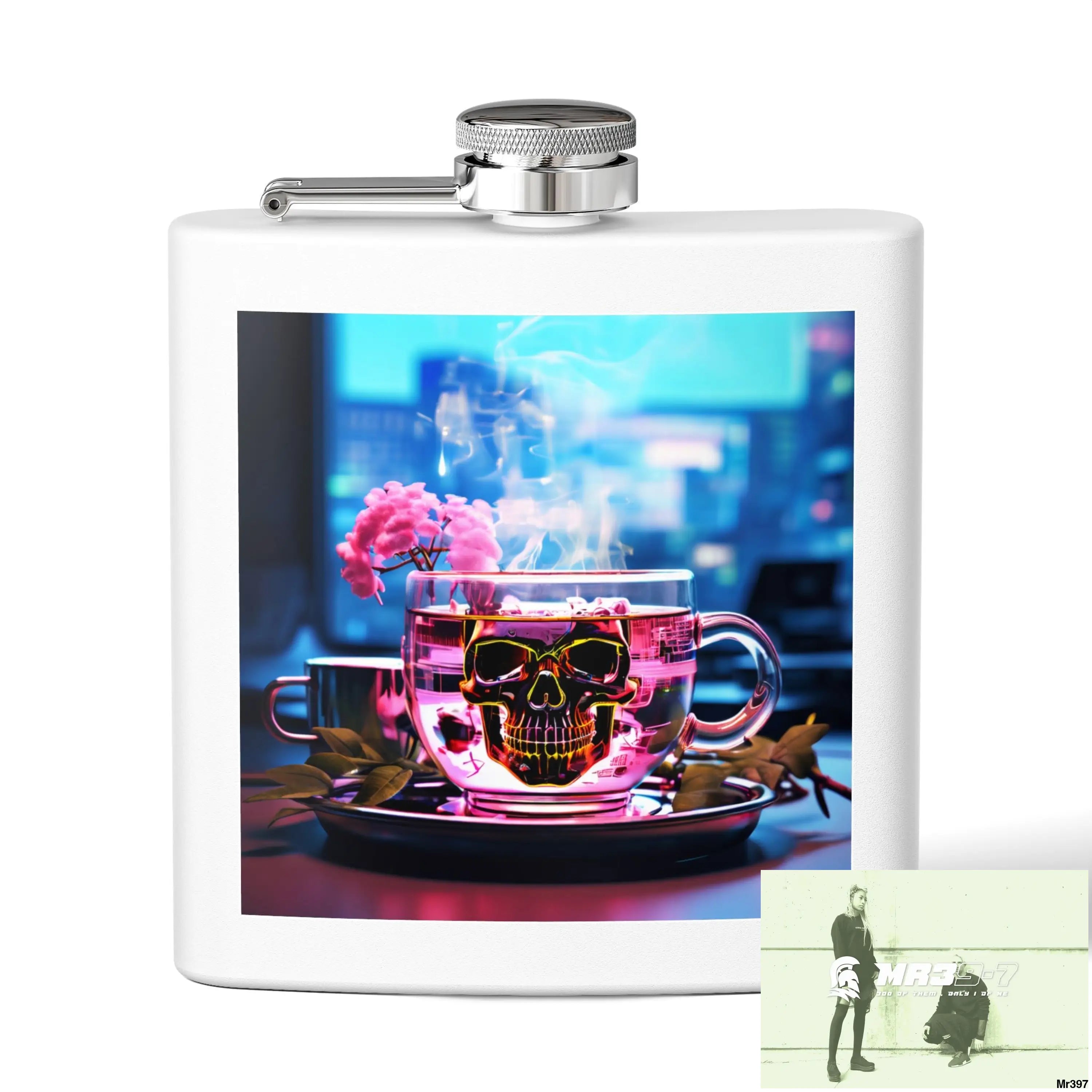 Cyanide Tea December 2013 He’s Undercover SAS no 16 Stylish Stainless Steel Flask for Tea/ Coffee Lovers - 6oz