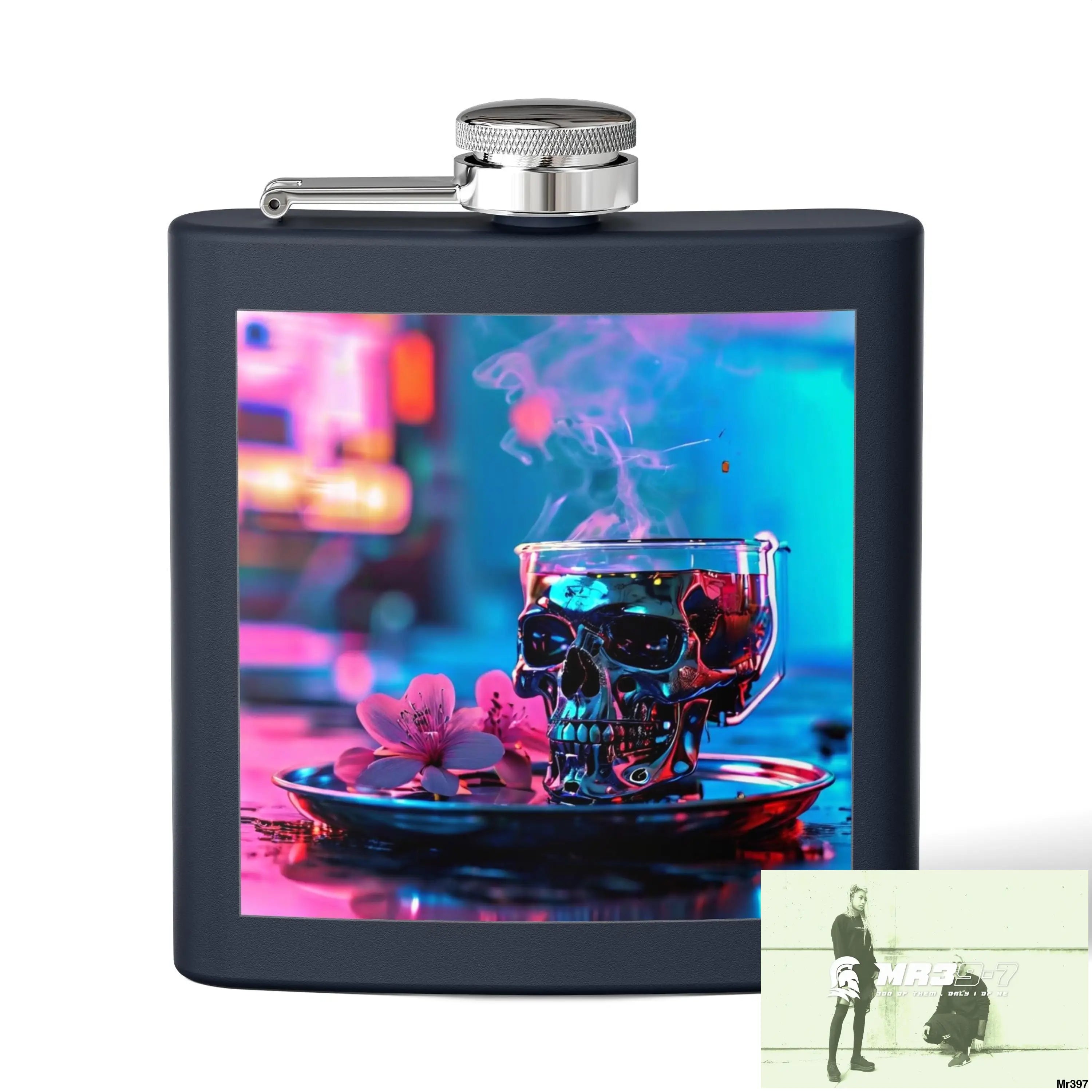 Cyanide Tea December 2013 He’s Undercover SAS no 17 Stylish Stainless Steel Flask for Tea/ Coffee Lovers - 6oz