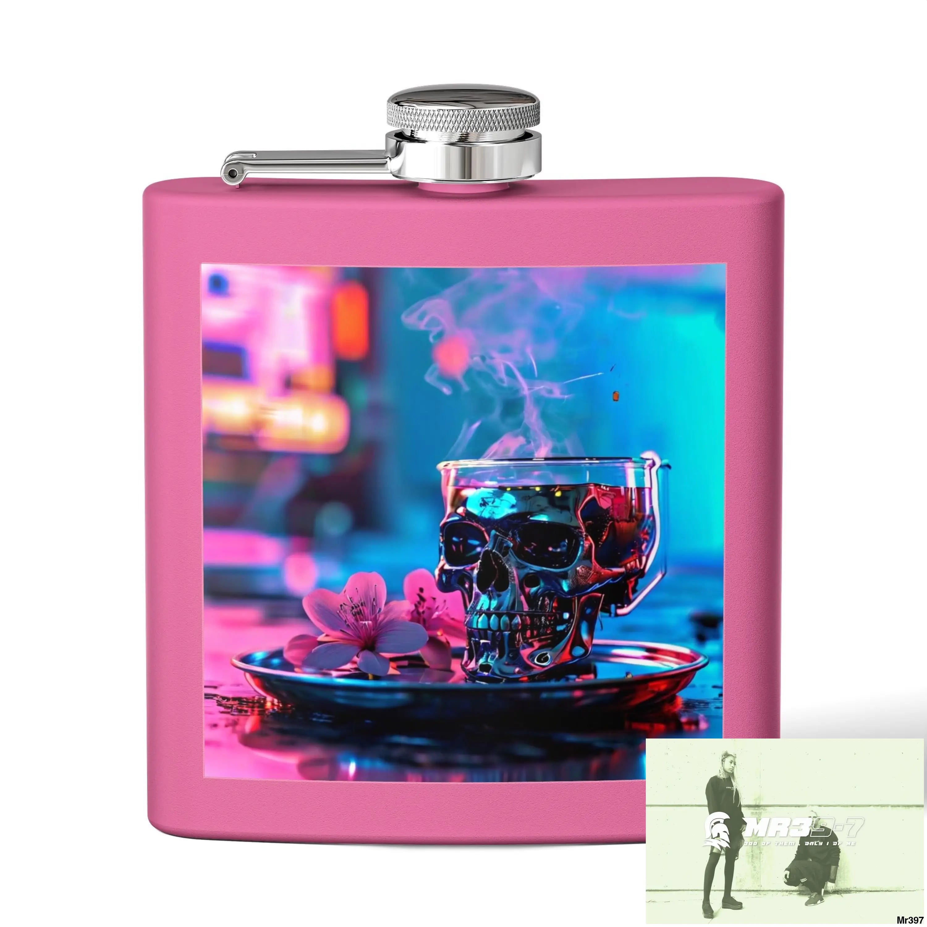 Cyanide Tea December 2013 He’s Undercover SAS no 17 Stylish Stainless Steel Flask for Tea/ Coffee Lovers - 6oz