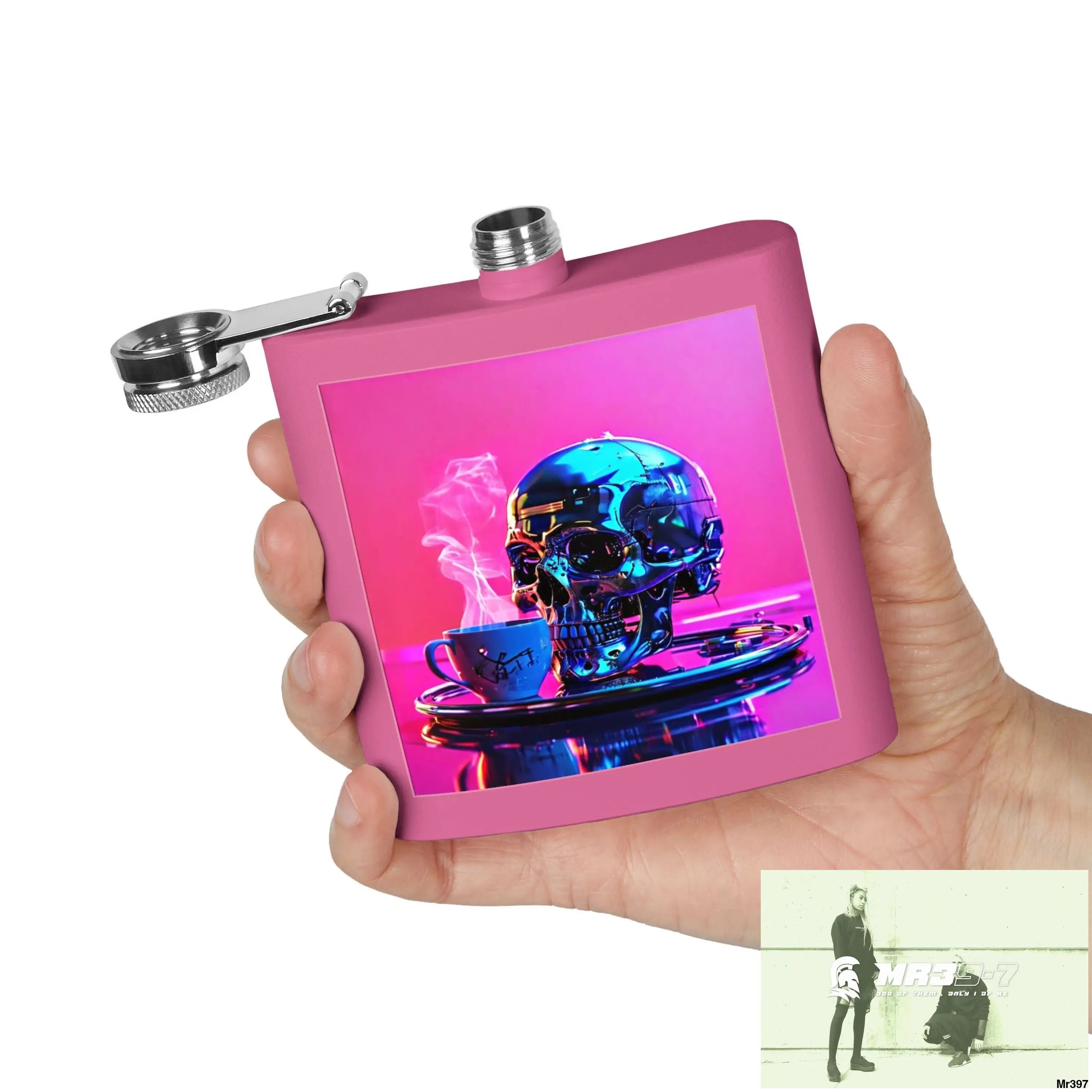 Cyanide Tea December 2013 He’s Undercover SAS no 18 Stylish Stainless Steel Flask for Tea/ Coffee Lovers - 6oz