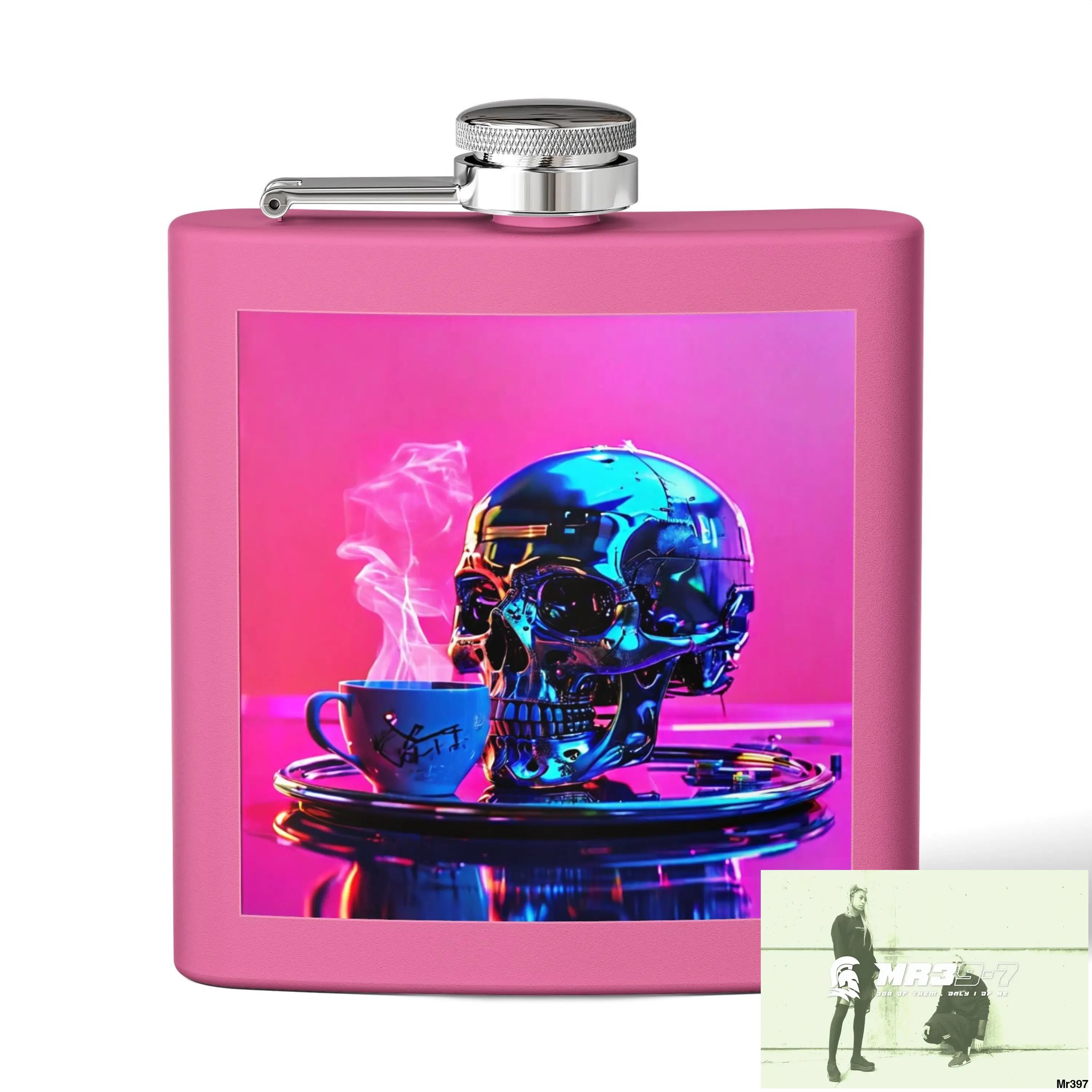 Cyanide Tea December 2013 He’s Undercover SAS no 18 Stylish Stainless Steel Flask for Tea/ Coffee Lovers - 6oz