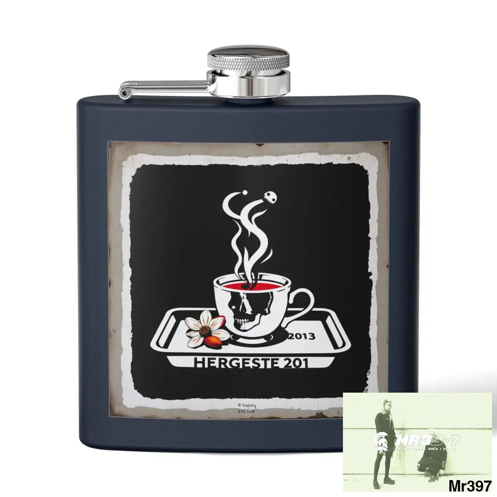 Cyanide Tea December 2013 He’s Undercover SAS no 2 Stylish Stainless Steel Flask for Tea/ Coffee Lovers - 6oz