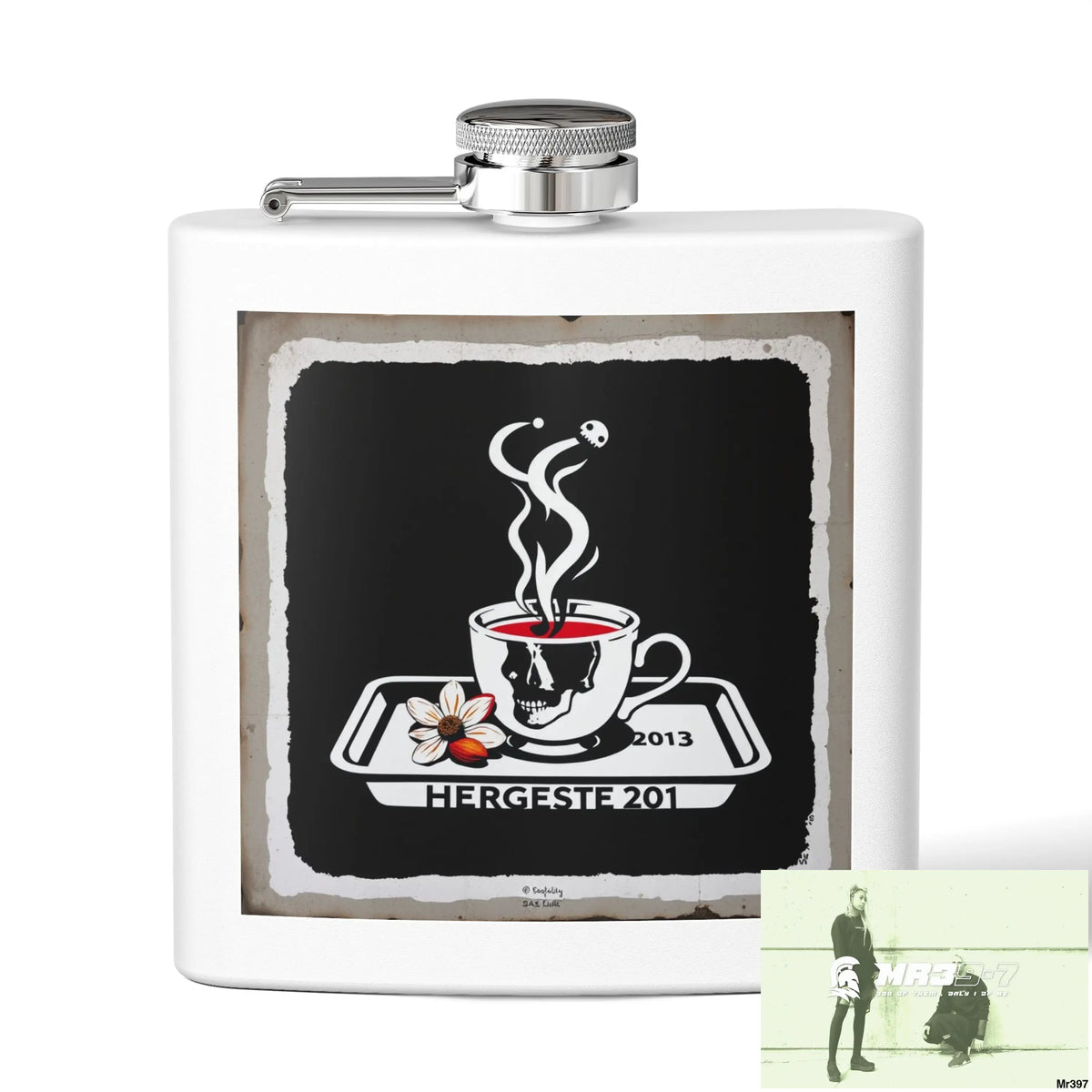Cyanide Tea December 2013 He’s Undercover SAS no 2 Stylish Stainless Steel Flask for Tea/ Coffee Lovers - 6oz