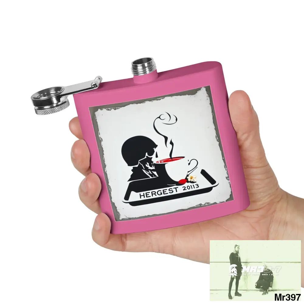 Cyanide Tea December 2013 He’s Undercover SAS no 3 Stylish Stainless Steel Flask for Tea/ Coffee Lovers - 6oz
