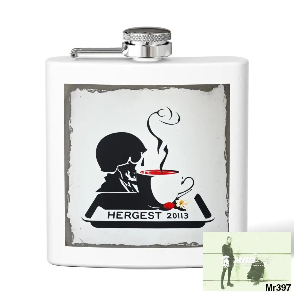 Cyanide Tea December 2013 He’s Undercover SAS no 3 Stylish Stainless Steel Flask for Tea/ Coffee Lovers - 6oz