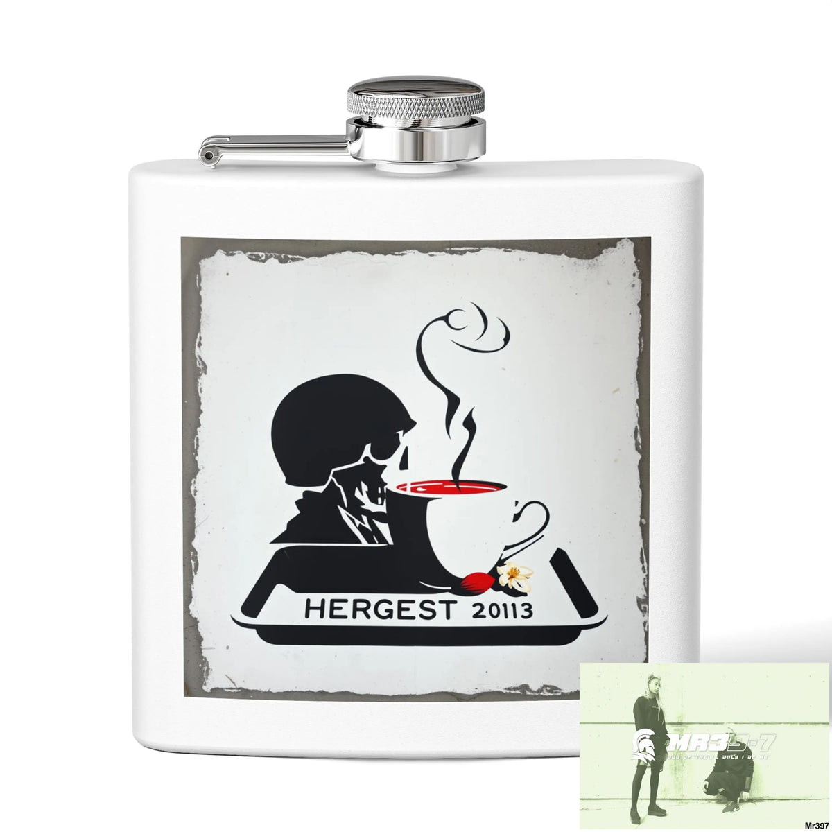 Cyanide Tea December 2013 He’s Undercover SAS no 3 Stylish Stainless Steel Flask for Tea/ Coffee Lovers - 6oz