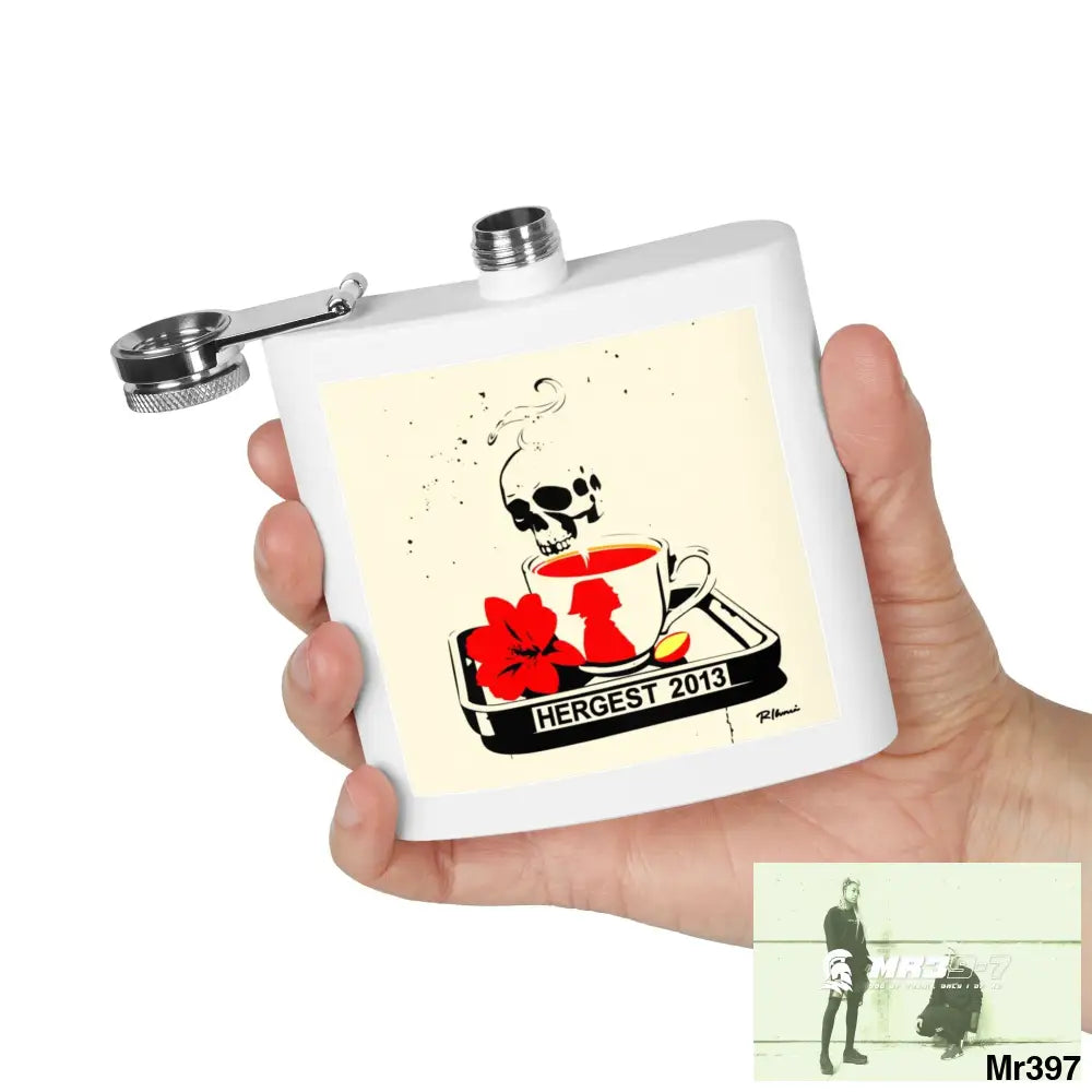 Cyanide Tea December 2013 He’s Undercover SAS no 4 Stylish Stainless Steel Flask for Tea/ Coffee Lovers - 6oz
