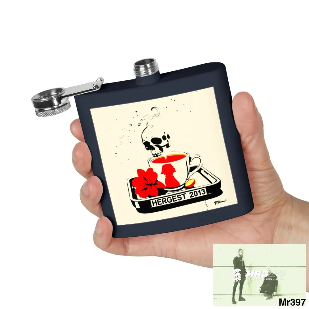 Cyanide Tea December 2013 He’s Undercover SAS no 4 Stylish Stainless Steel Flask for Tea/ Coffee Lovers - 6oz