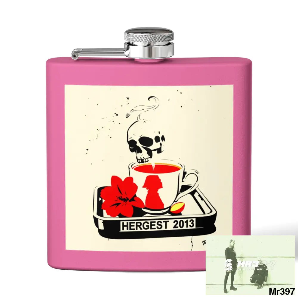 Cyanide Tea December 2013 He’s Undercover SAS no 4 Stylish Stainless Steel Flask for Tea/ Coffee Lovers - 6oz