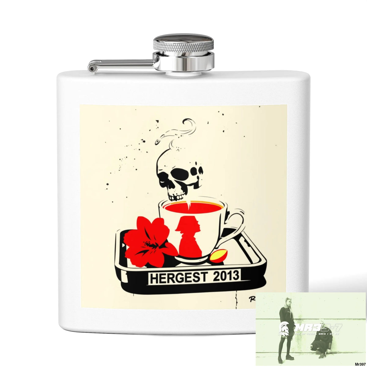 Cyanide Tea December 2013 He’s Undercover SAS no 4 Stylish Stainless Steel Flask for Tea/ Coffee Lovers - 6oz