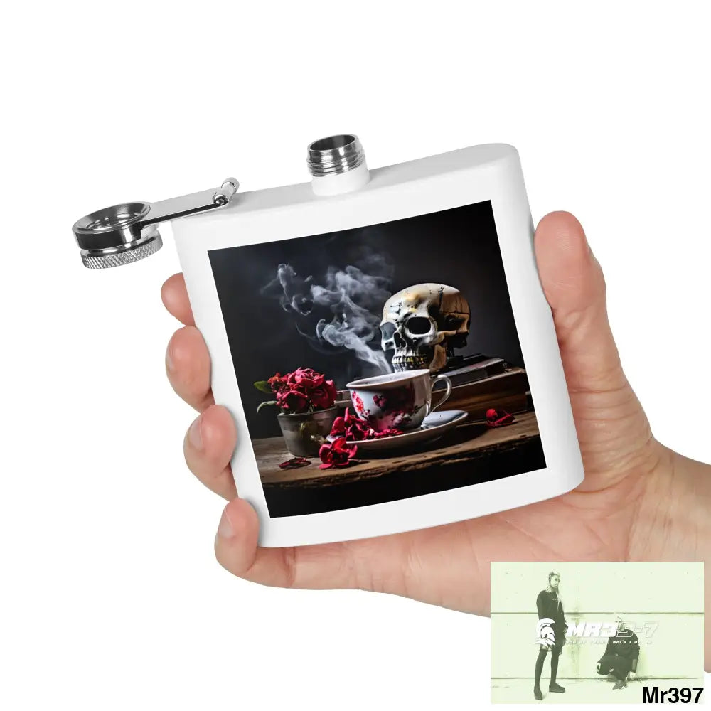 Cyanide Tea December 2013 He’s Undercover SAS no 6 Stylish Stainless Steel Flask for Tea/ Coffee Lovers - 6oz