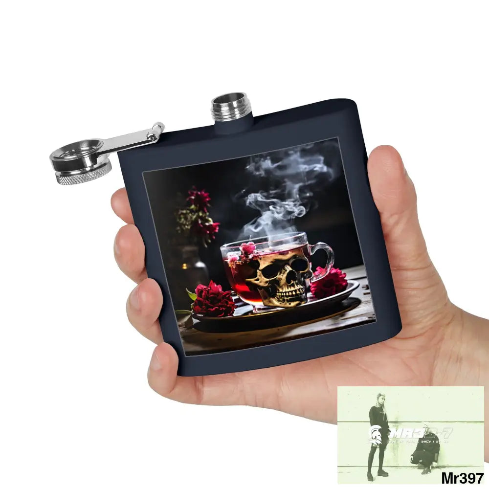 Cyanide Tea December 2013 He’s Undercover SAS no 7 Stylish Stainless Steel Flask for Tea/ Coffee Lovers - 6oz