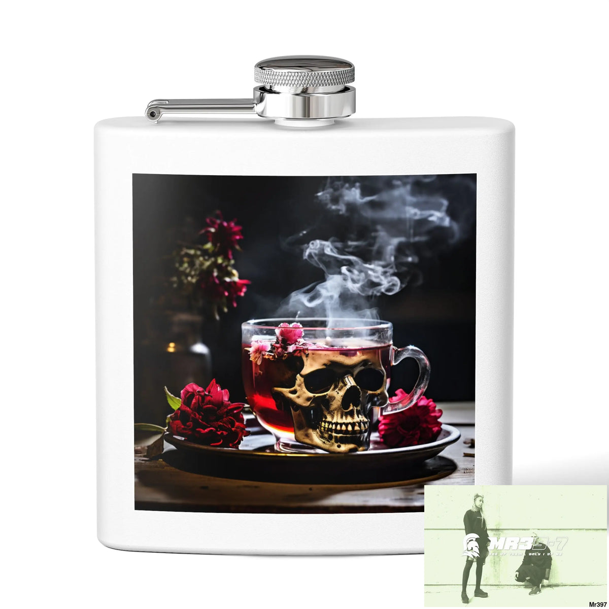 Cyanide Tea December 2013 He’s Undercover SAS no 7 Stylish Stainless Steel Flask for Tea/ Coffee Lovers - 6oz