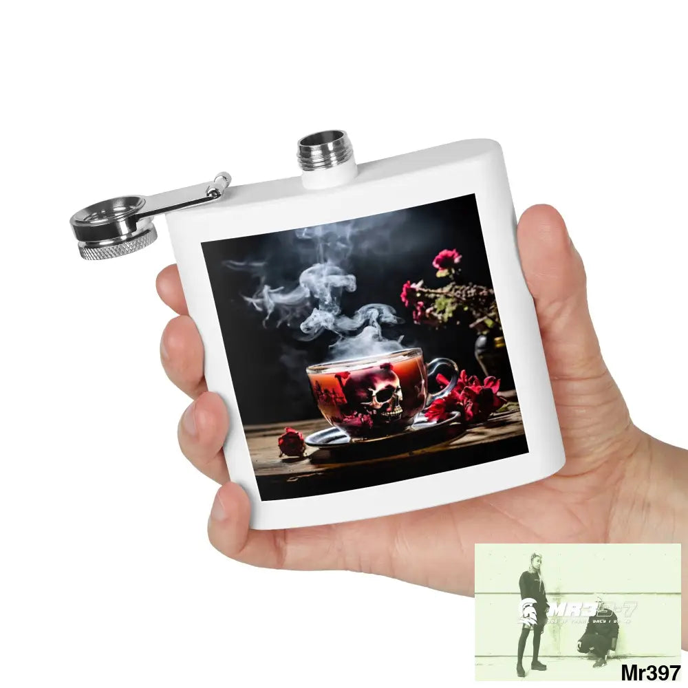 Cyanide Tea December 2013 He’s Undercover SAS no 8 Stylish Stainless Steel Flask for Tea/ Coffee Lovers - 6oz