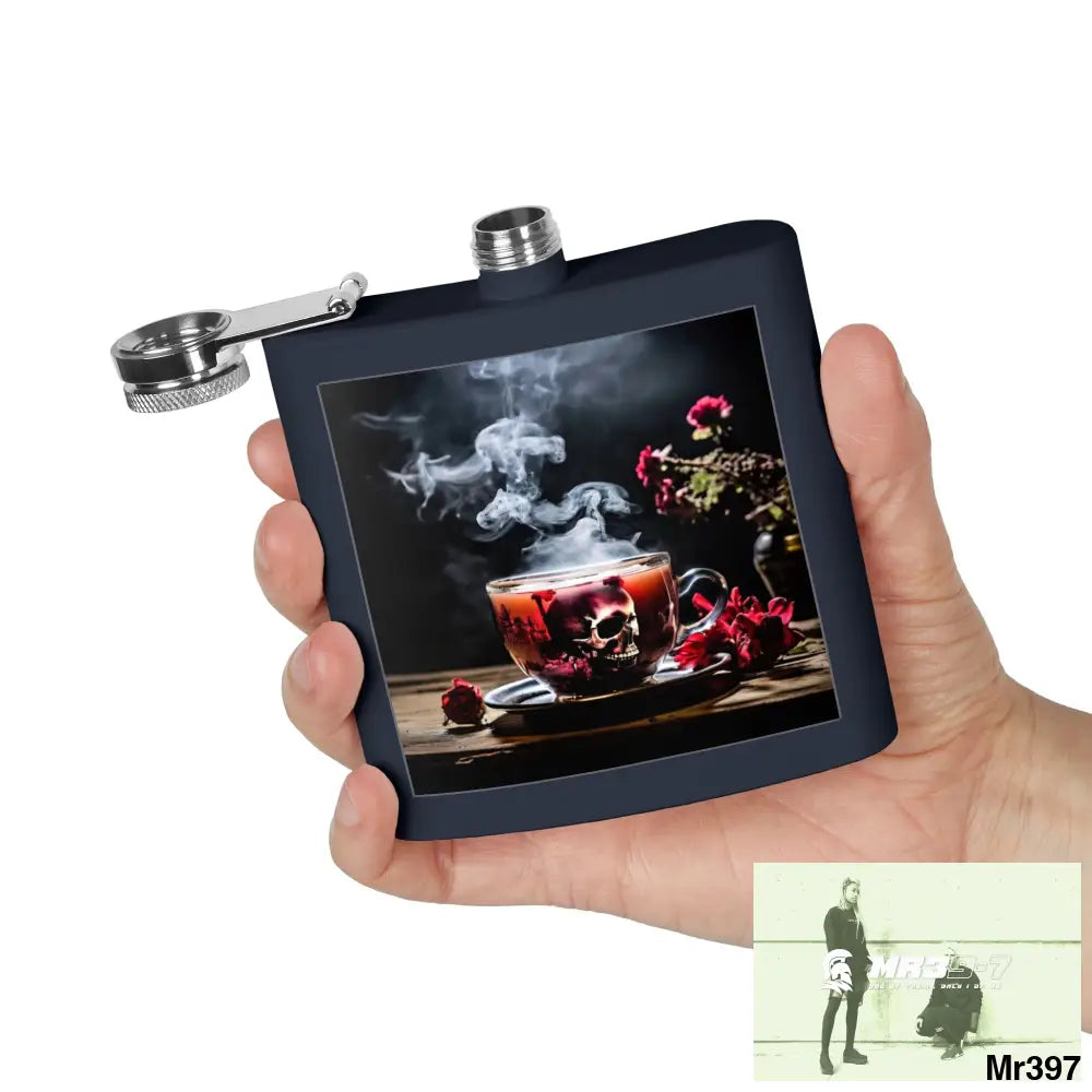 Cyanide Tea December 2013 He’s Undercover SAS no 8 Stylish Stainless Steel Flask for Tea/ Coffee Lovers - 6oz