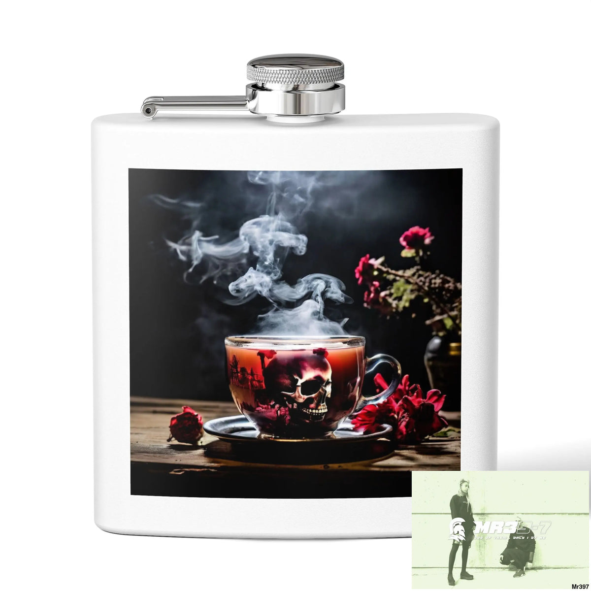 Cyanide Tea December 2013 He’s Undercover SAS no 8 Stylish Stainless Steel Flask for Tea/ Coffee Lovers - 6oz