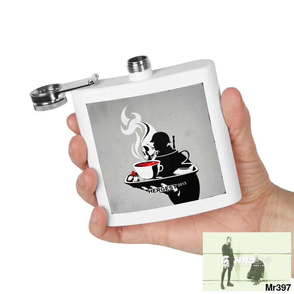 Cyanide Tea December 2013 He’s Undercover SAS Stylish Stainless Steel Flask for Tea/ Coffee Lovers - 6oz Personalized