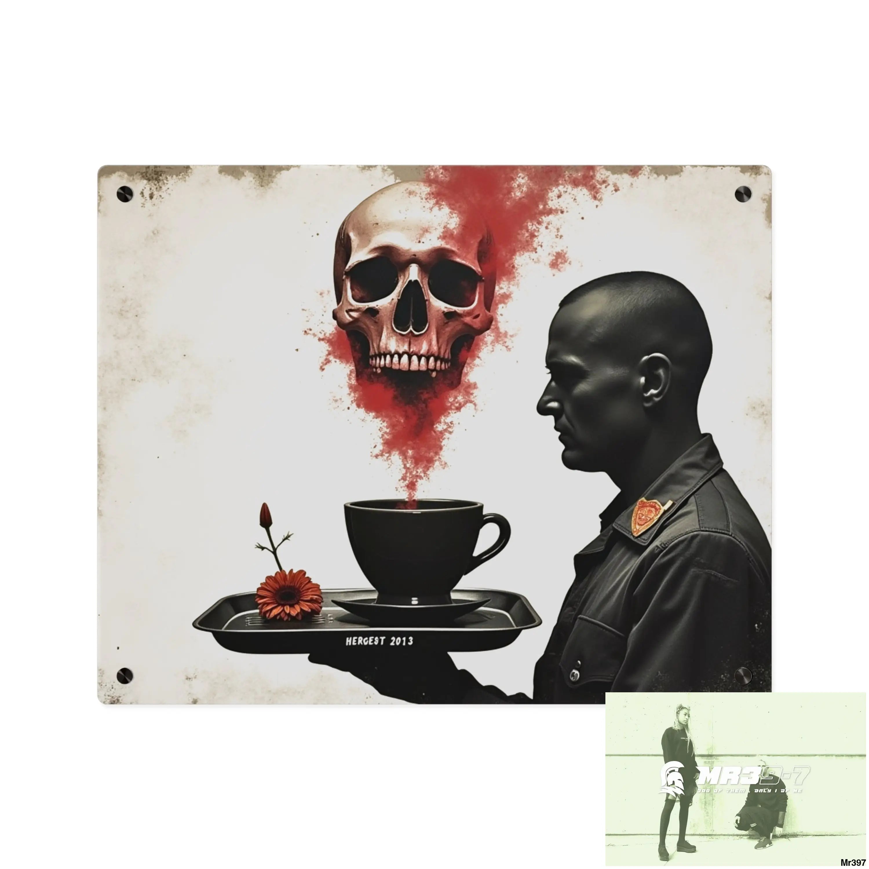CYANIDE TEA — THIRD SAS LINK Hergest 2013 | Ultra Archive Acrylic Limited Edition Acrylic Wall Art-Style Narrative