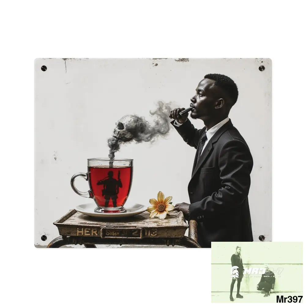 CYANIDE TEA — THIRD SAS LINK Hergest 2013 | Ultra Archive Acrylic Limited Edition Acrylic Wall Art-Style Narrative