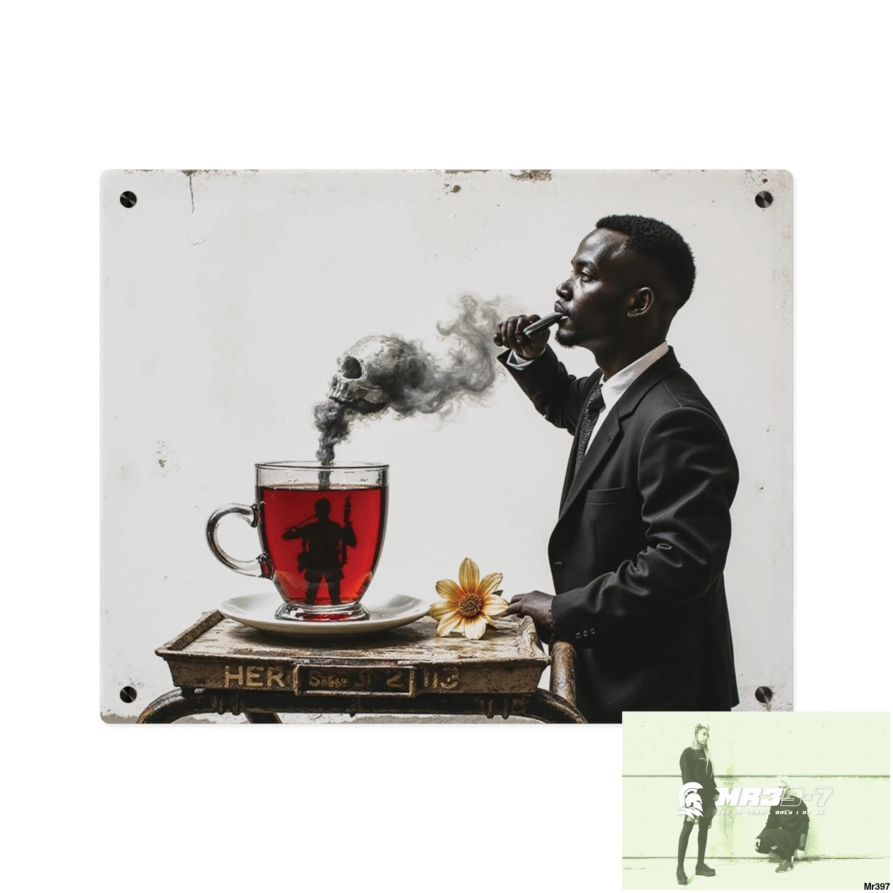 CYANIDE TEA — THIRD SAS LINK Hergest 2013 | Ultra Archive Acrylic Limited Edition Acrylic Wall Art-Style Narrative