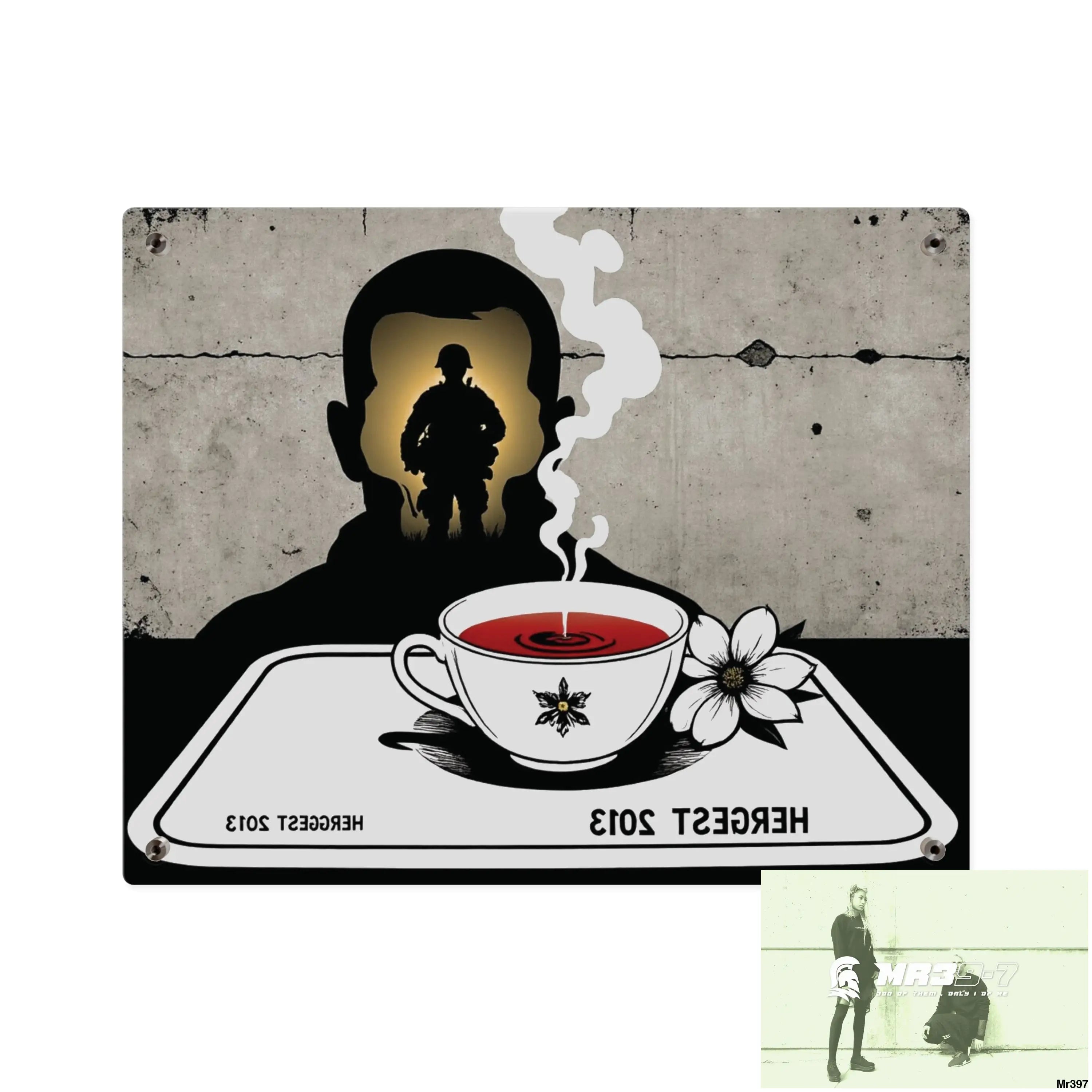 CYANIDE TEA, THIRD SAS LINK Hergest 2013 | Ultra Archive Acrylic Limited Edition Acrylic Wall Art-Style Narrative