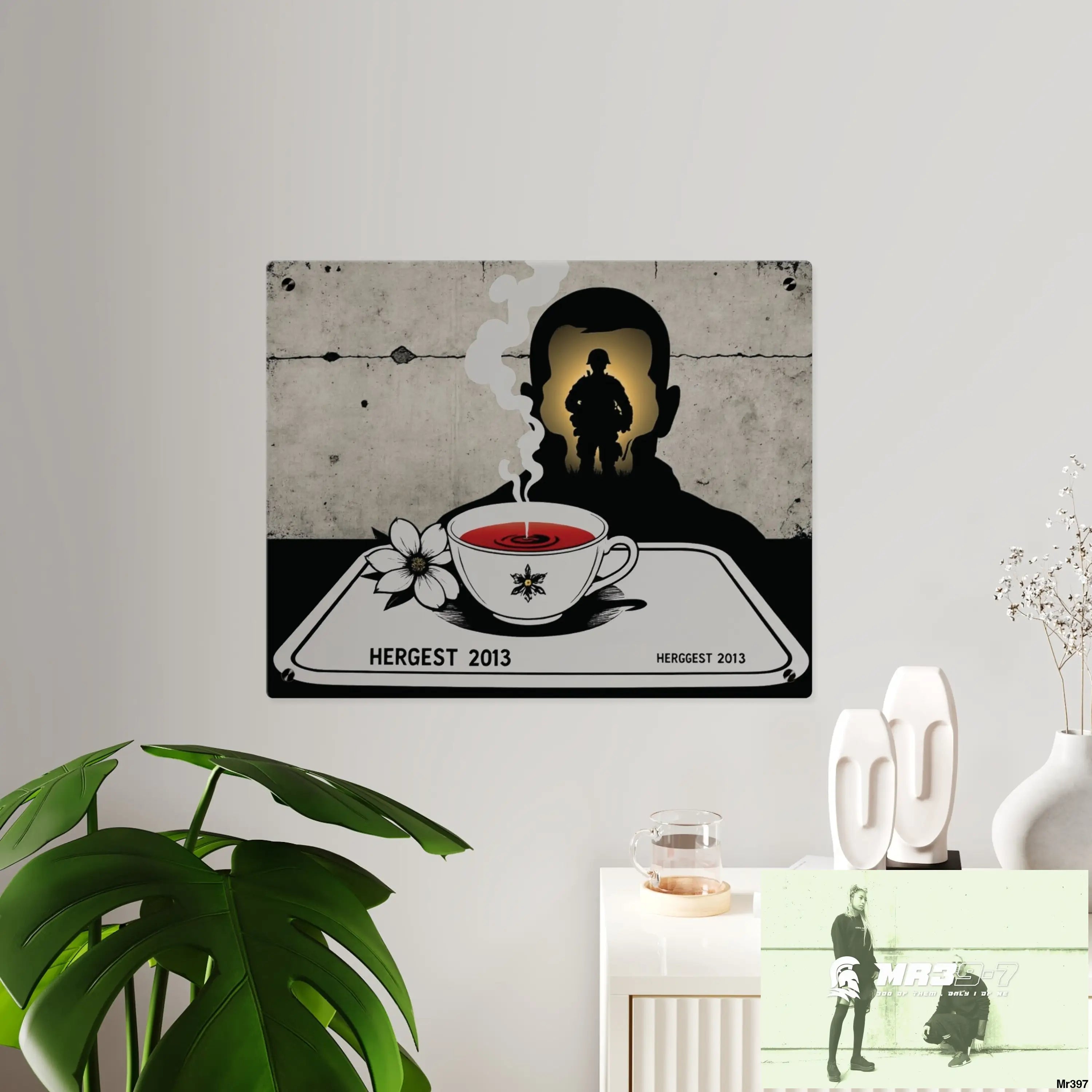 CYANIDE TEA, THIRD SAS LINK Hergest 2013 | Ultra Archive Acrylic Limited Edition Acrylic Wall Art-Style Narrative