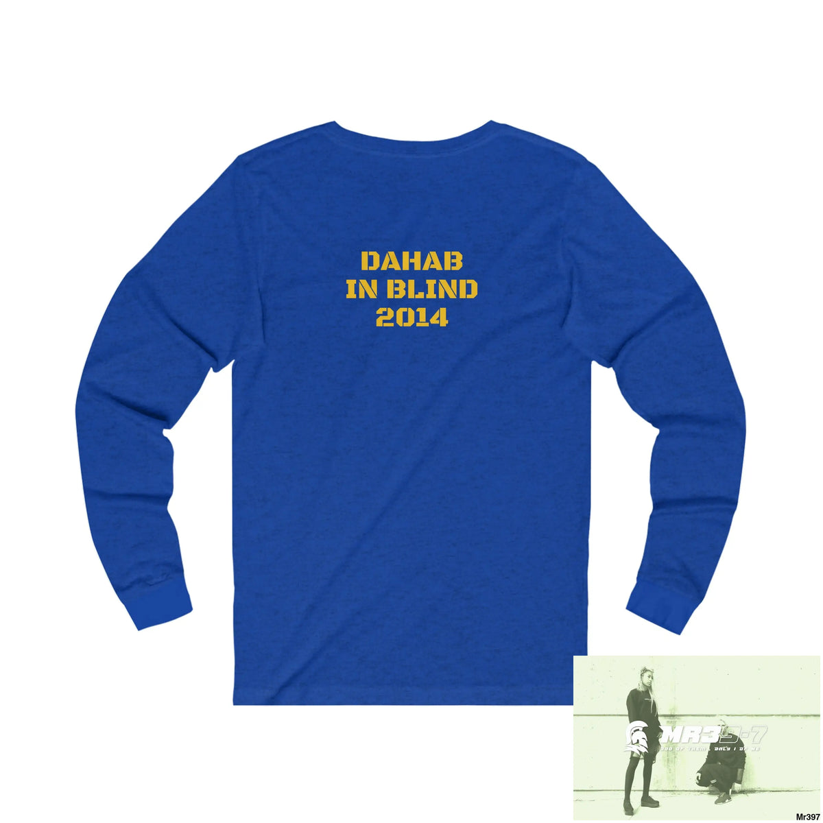 Dahab in blind A1 Who Dares Wins Unisex Jersey Long Sleeve Tee Long-sleeve