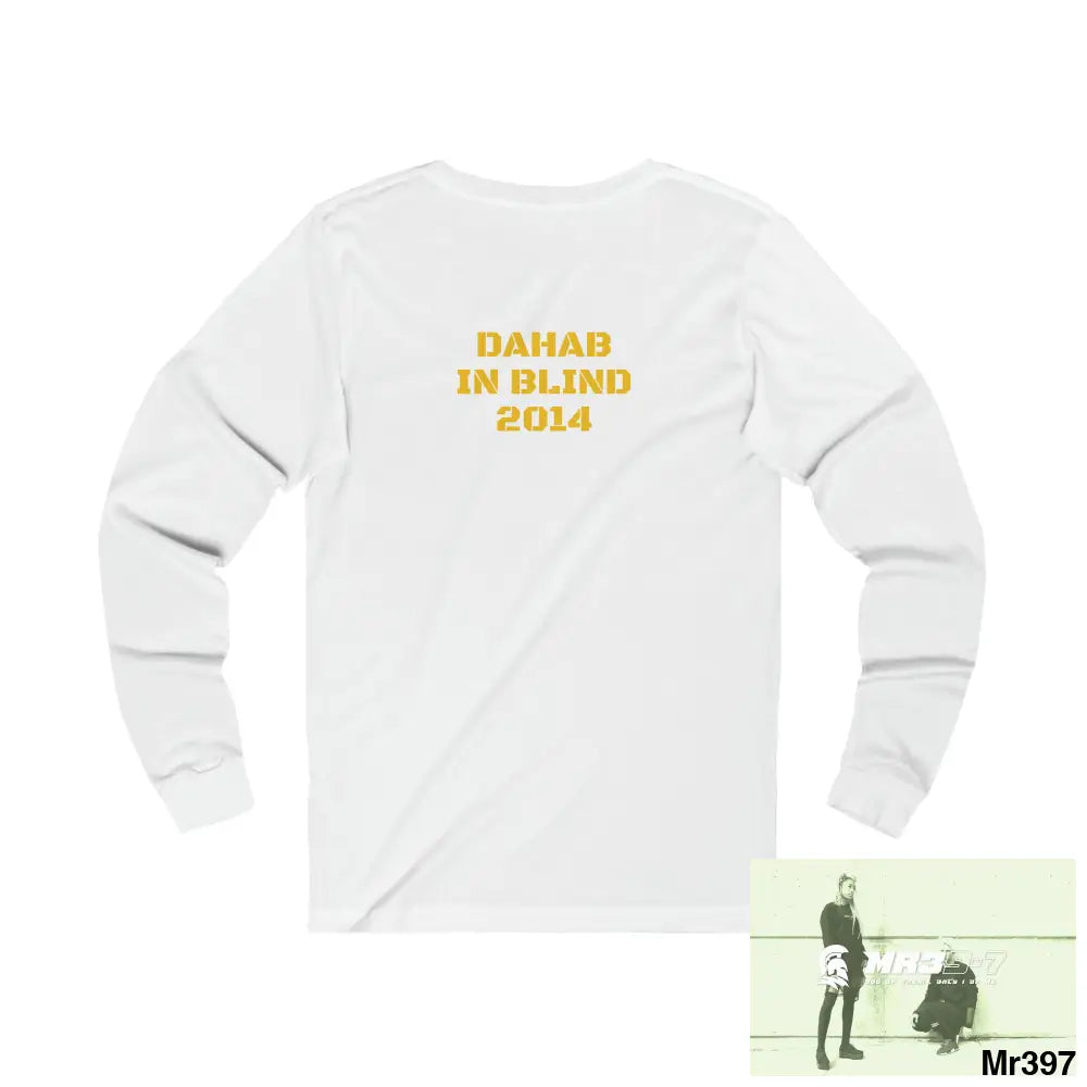 Dahab in blind A1 Who Dares Wins Unisex Jersey Long Sleeve Tee Long-sleeve