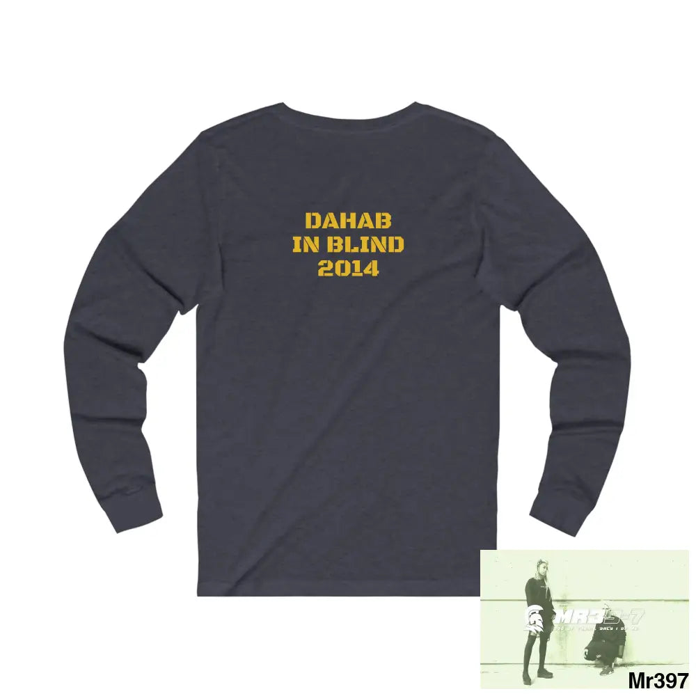 Dahab in blind A1 Who Dares Wins Unisex Jersey Long Sleeve Tee Long-sleeve