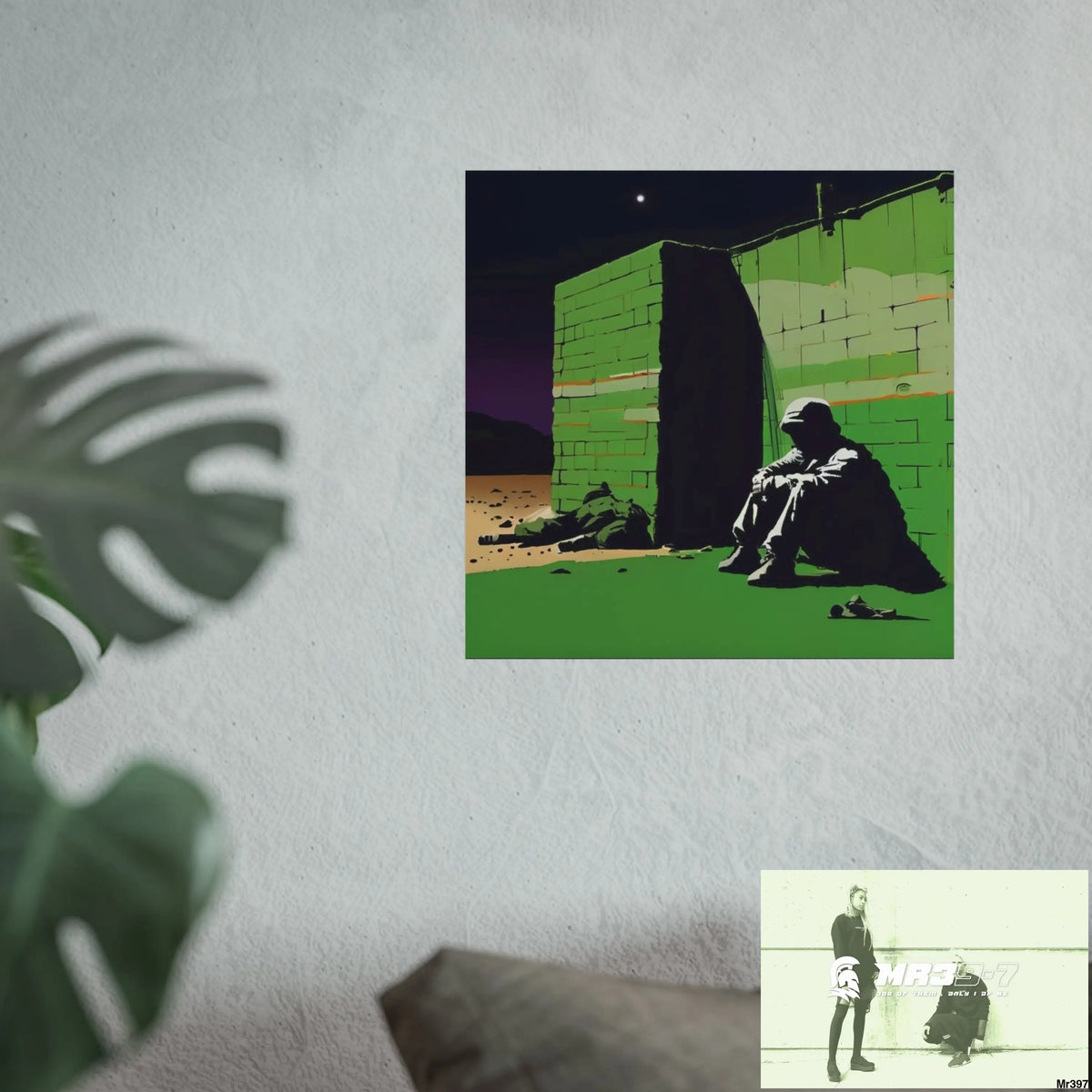 Dahab Series — The Night I Was Left Alone Fine Art Posters Poster