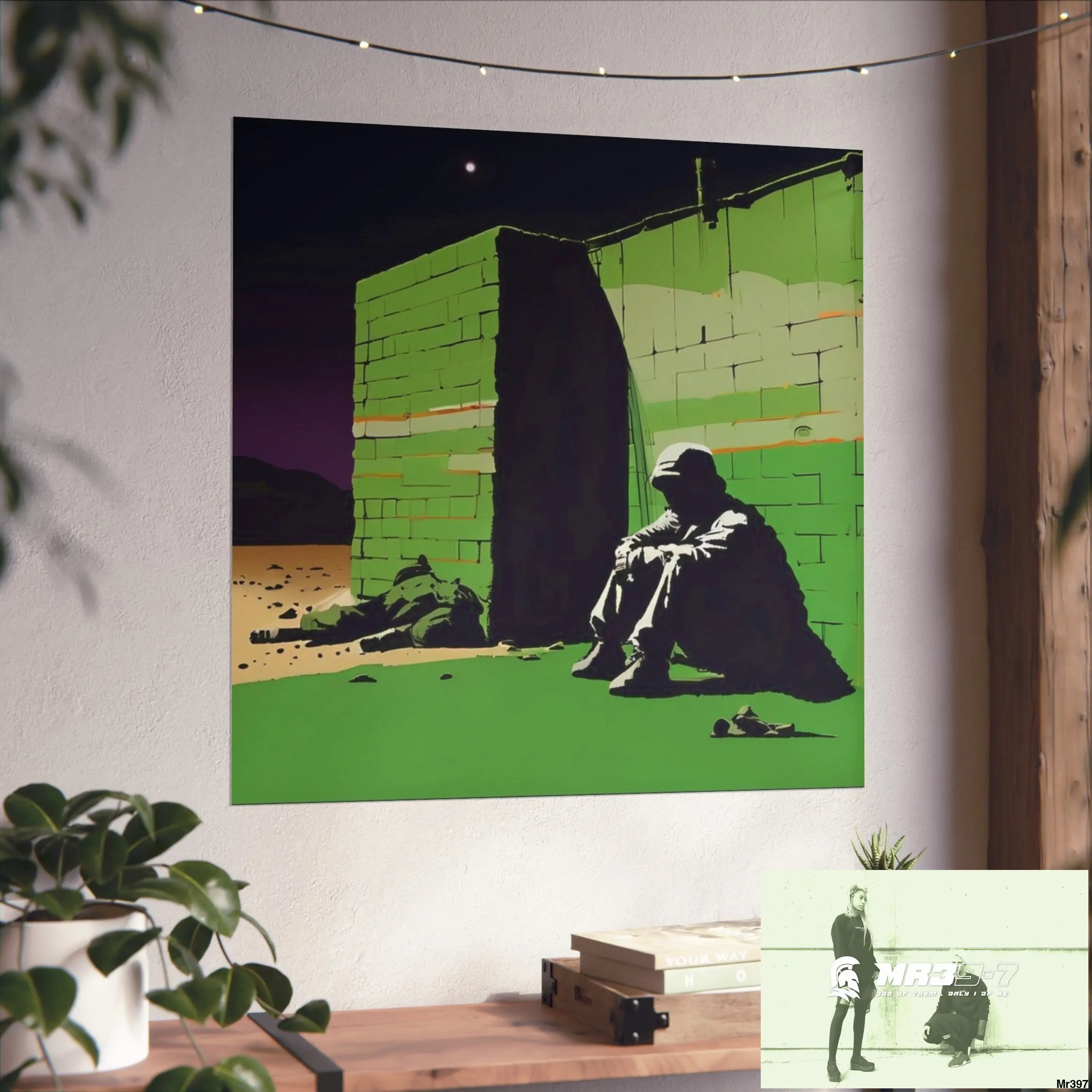 Dahab Series — The Night I Was Left Alone Fine Art Posters Poster