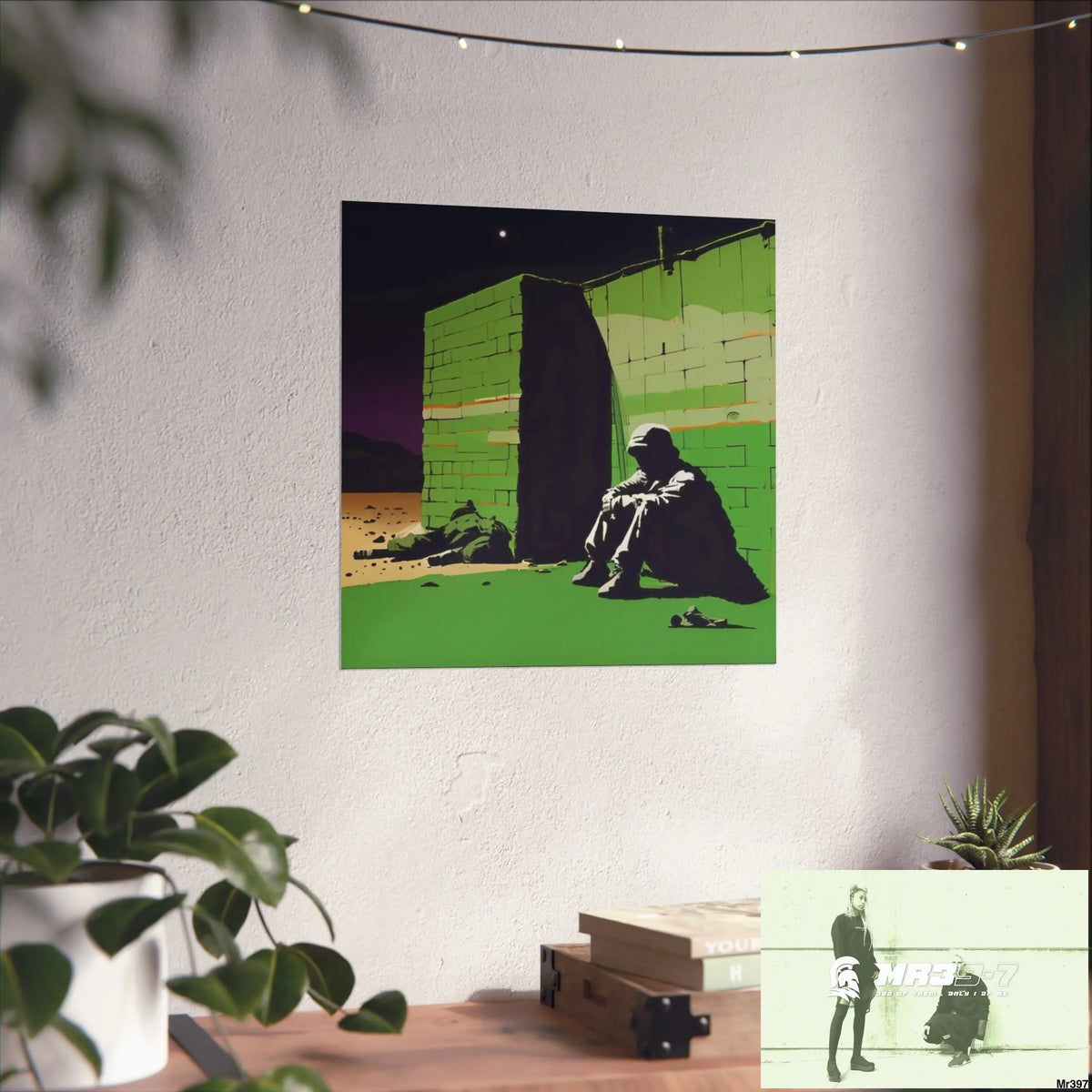 Dahab Series — The Night I Was Left Alone Fine Art Posters Poster