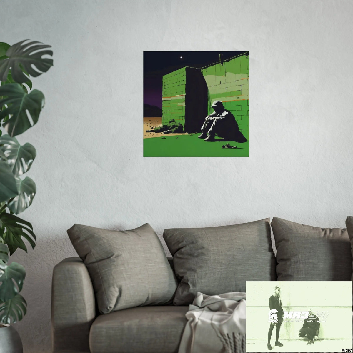 Dahab Series — The Night I Was Left Alone Fine Art Posters Poster