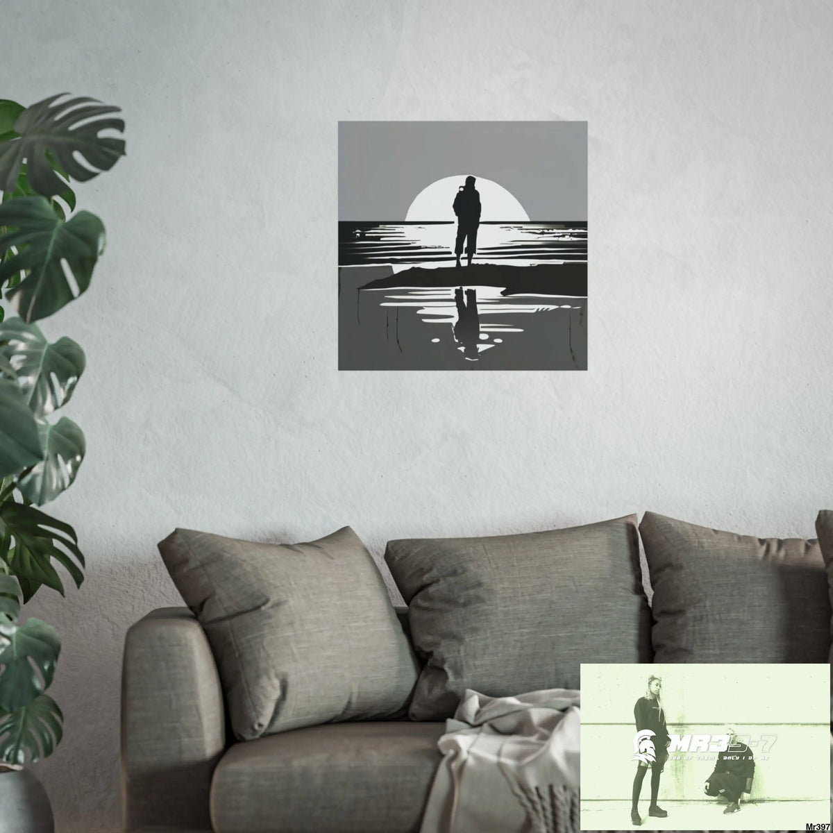 DAHAB — THE WAIT (SILVER EDITION) Evidence-Grade Limited Art Print Art Posters Poster
