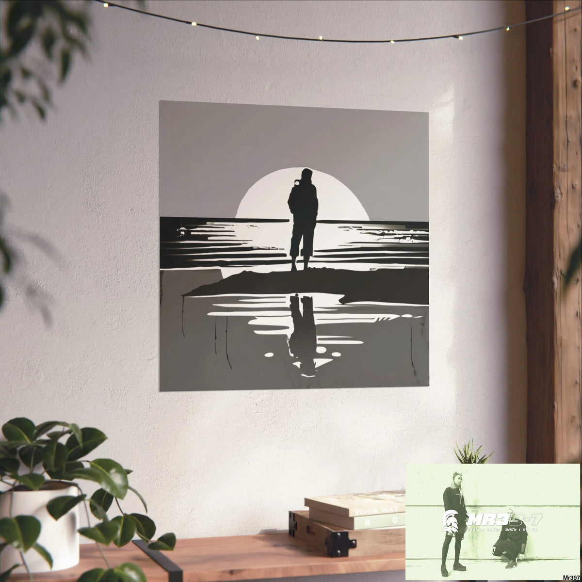 DAHAB — THE WAIT (SILVER EDITION) Evidence-Grade Limited Art Print Art Posters Poster