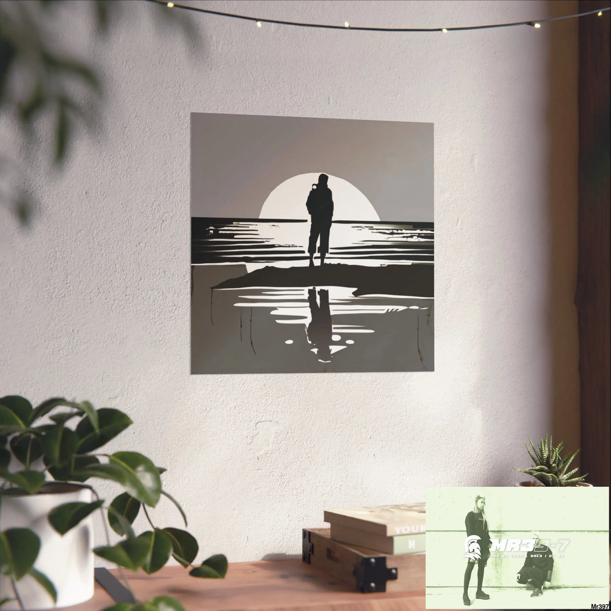 DAHAB — THE WAIT (SILVER EDITION) Evidence-Grade Limited Art Print Art Posters Poster
