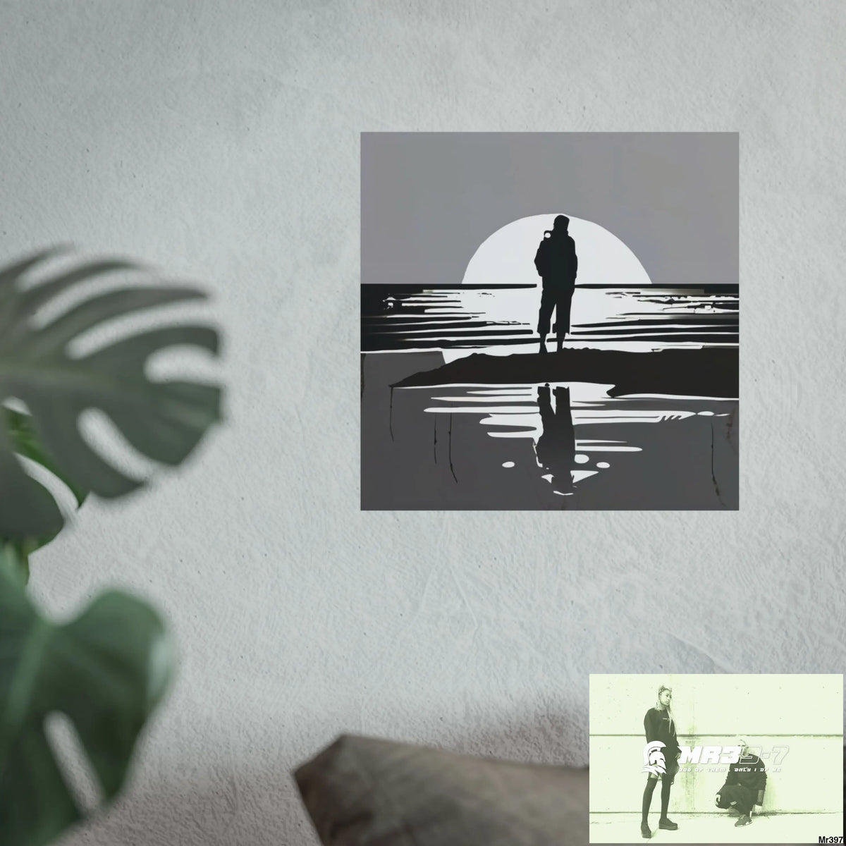DAHAB — THE WAIT (SILVER EDITION) Evidence-Grade Limited Art Print Art Posters Poster