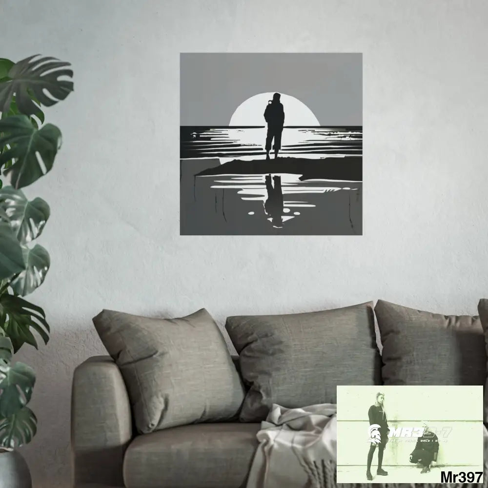 DAHAB — THE WAIT (SILVER EDITION) Evidence-Grade Limited Art Print Art Posters Poster